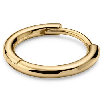 Argentia | 14K Gold-Plated 925 Sterling Silver Round Hoop Earring Argentia | 14K Gold-Plated 925 Sterling Silver Round Hoop Earring