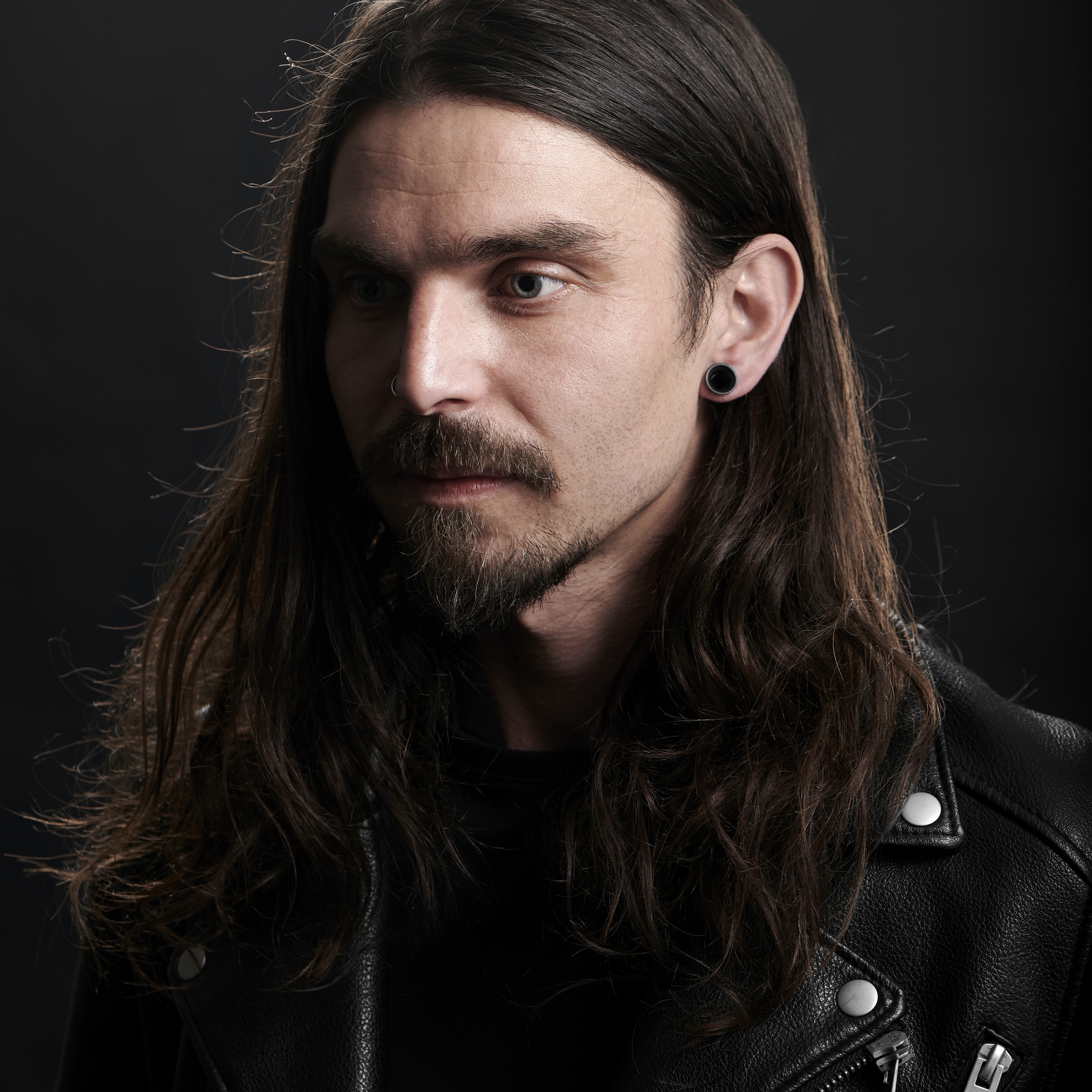 Zwarte Siliconen Tunnel Piercing - 4