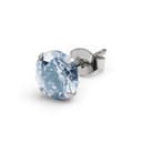 Aura | 8 mm titan himmeblå zirkonia-stiftøredobb Aura | 8 mm titan himmeblå zirkonia-stiftøredobb