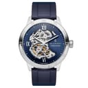 Dante II | Navy Blue Skeleton Watch with Rubber Straps Dante II | Navy Blue Skeleton Watch with Rubber Straps