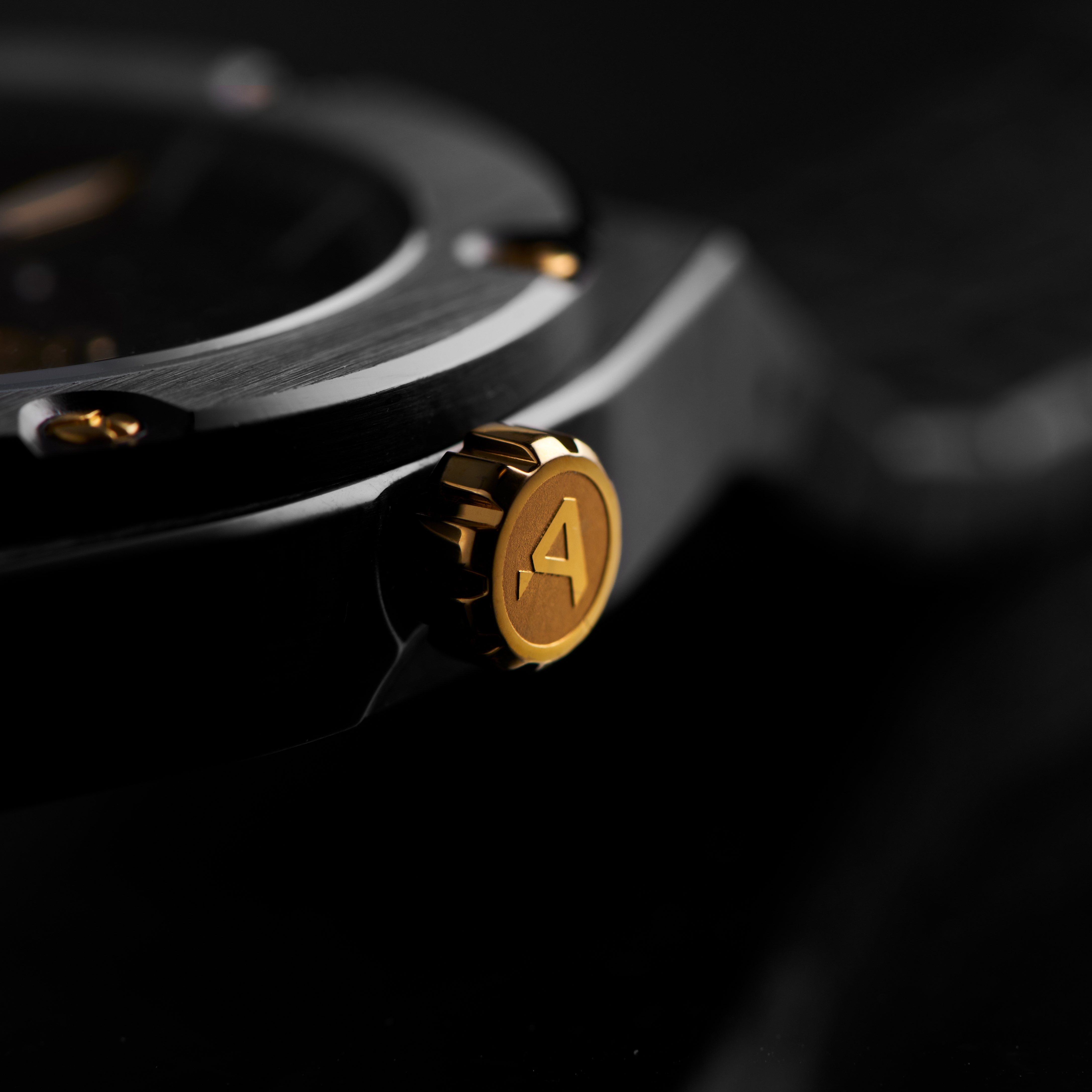 Montre squelette automatique noire Aaran Mamut - 5