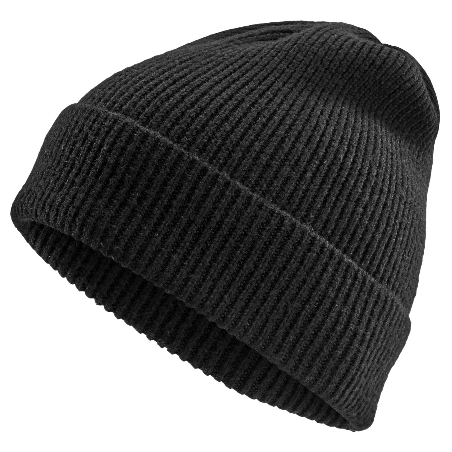 Kacey Black Merino Kane Beanie Kacey Black Merino Kane Beanie