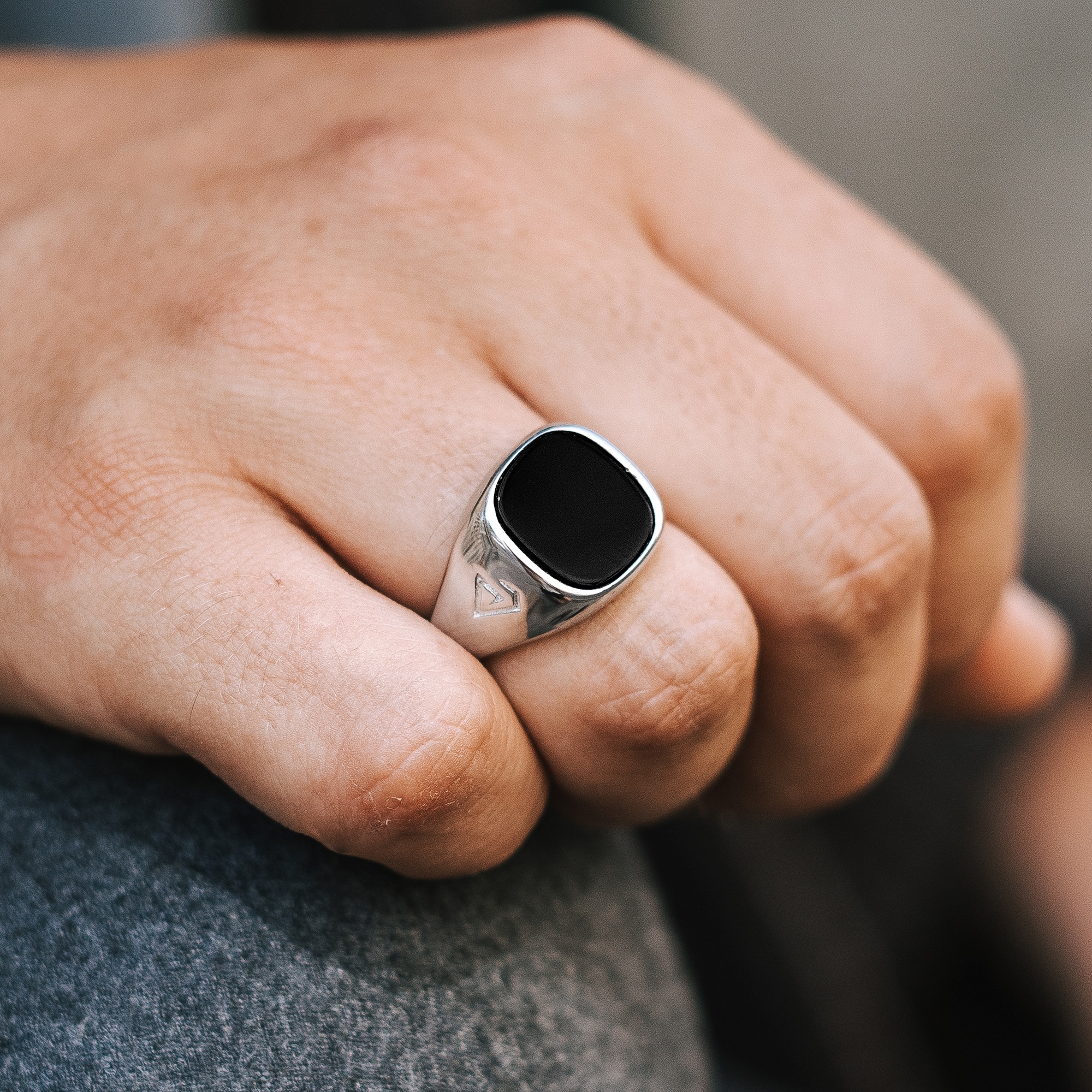 Jasper Classic Ring in 925 Zilver - 4