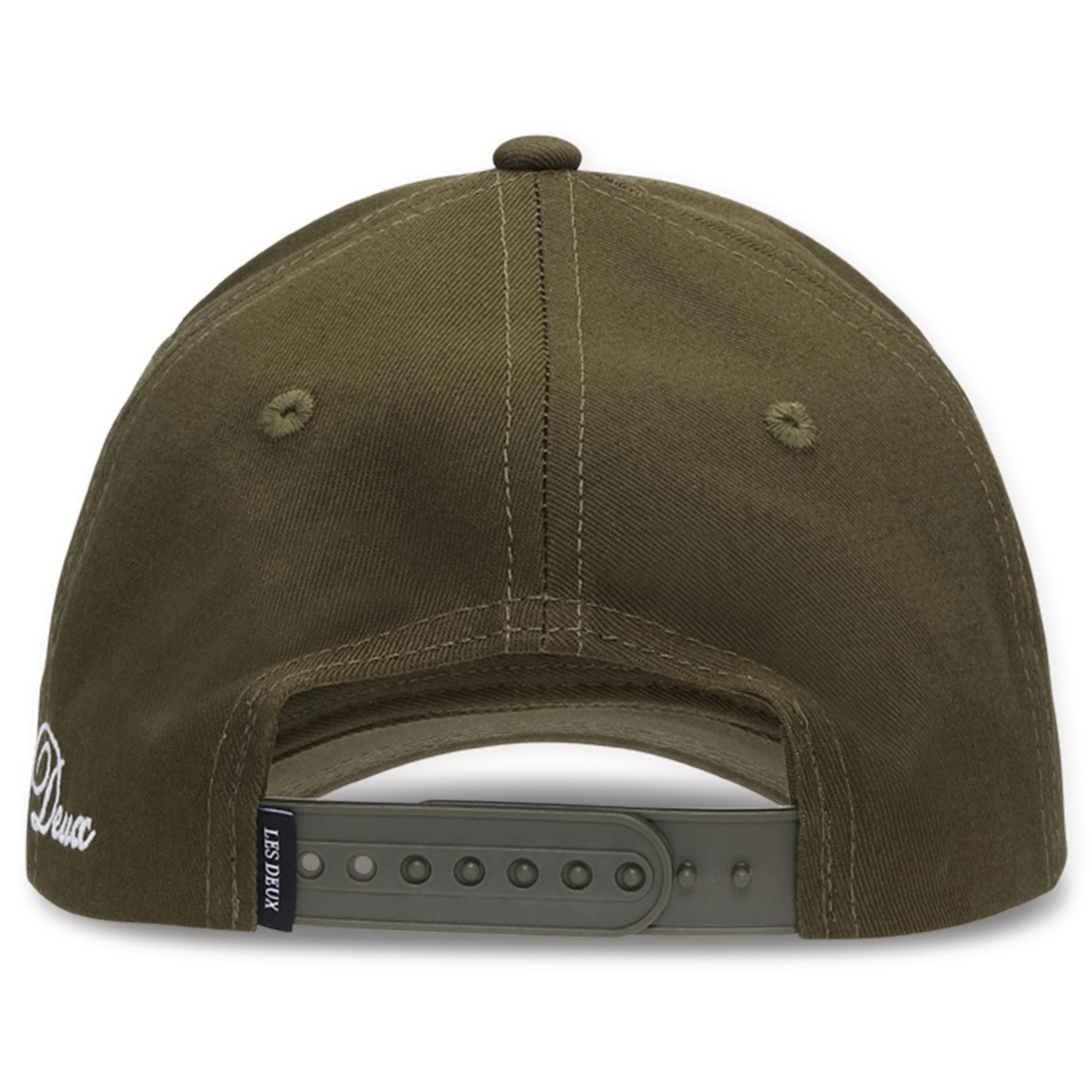 Les Deux | Casquette de Baseball couleur olive Encore - 3