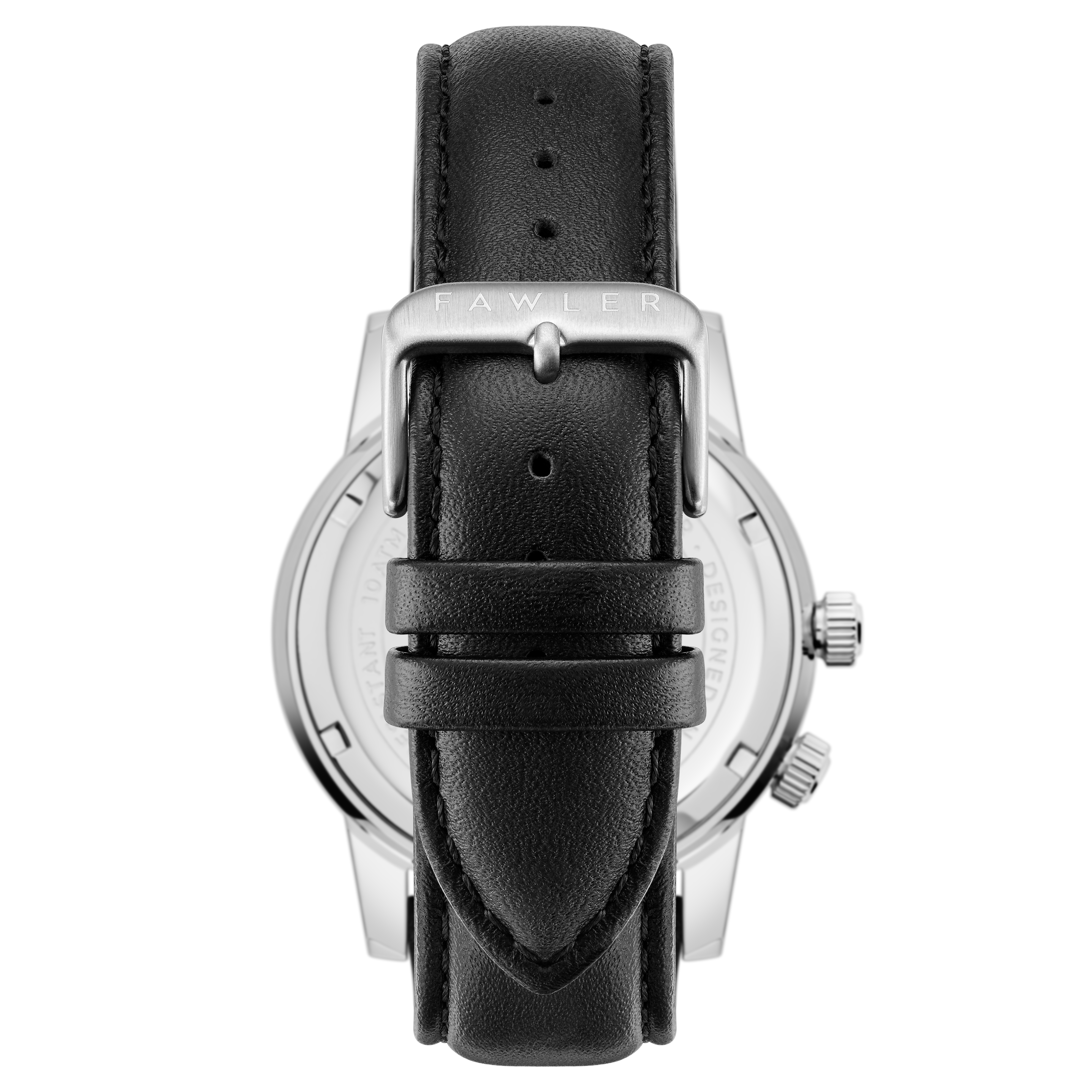 Gentium | Reloj GMT con varios husos horarios de acero inoxidable azul - 5