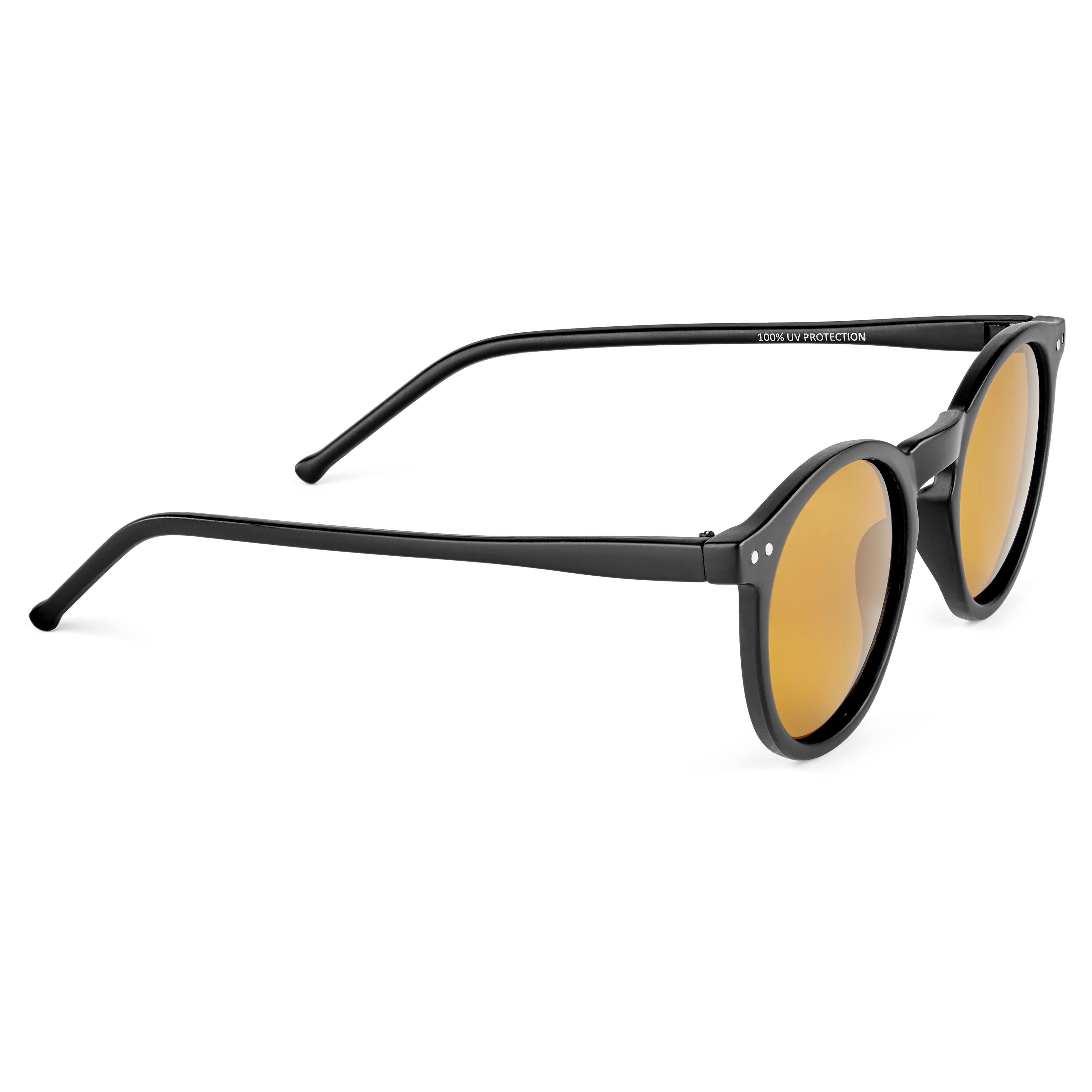 Occhiali da sole Waylon neri e color tramonto - 3