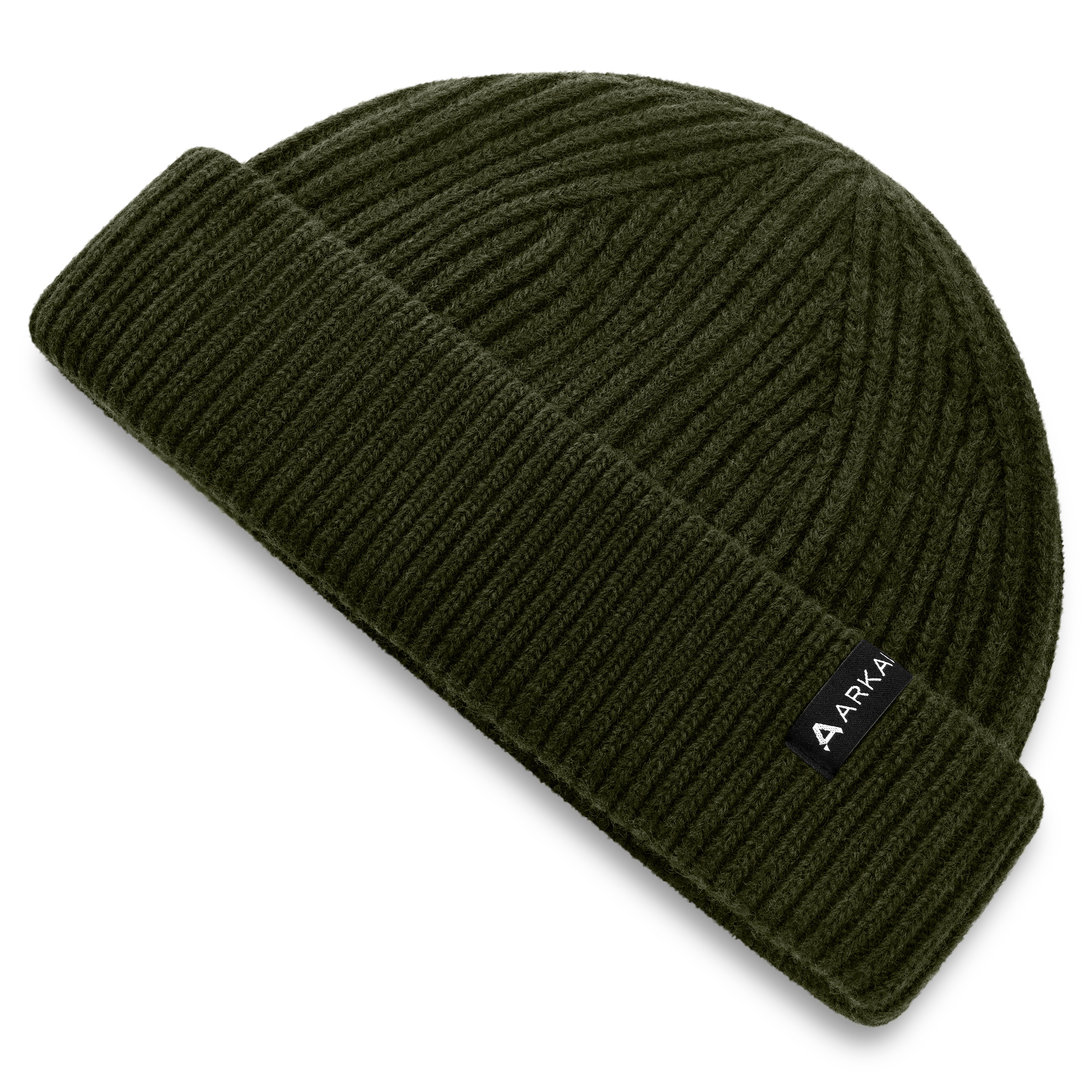 Nordic | Rybárska čiapka z vlnenej zmesi v olivovo-zelenej farbe - 6