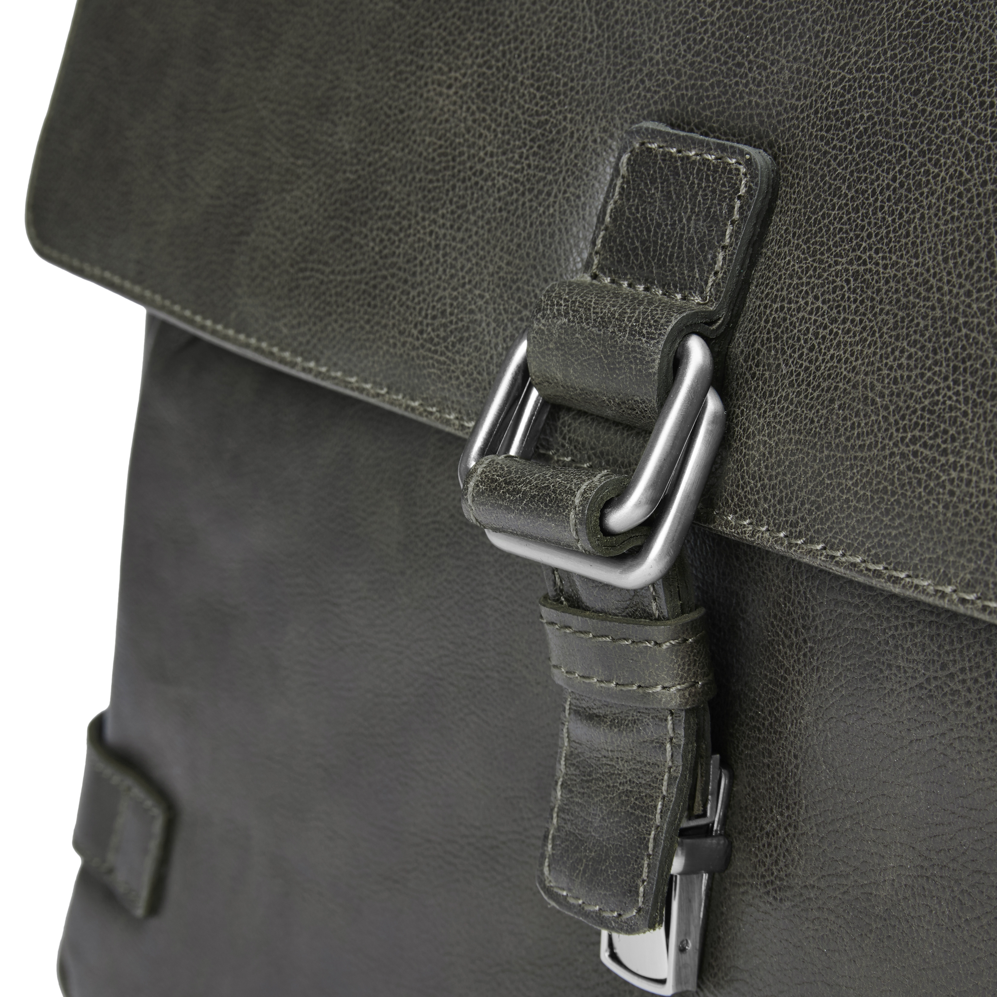 Cartera de cuero gris oscuro lujoso Licio - 8