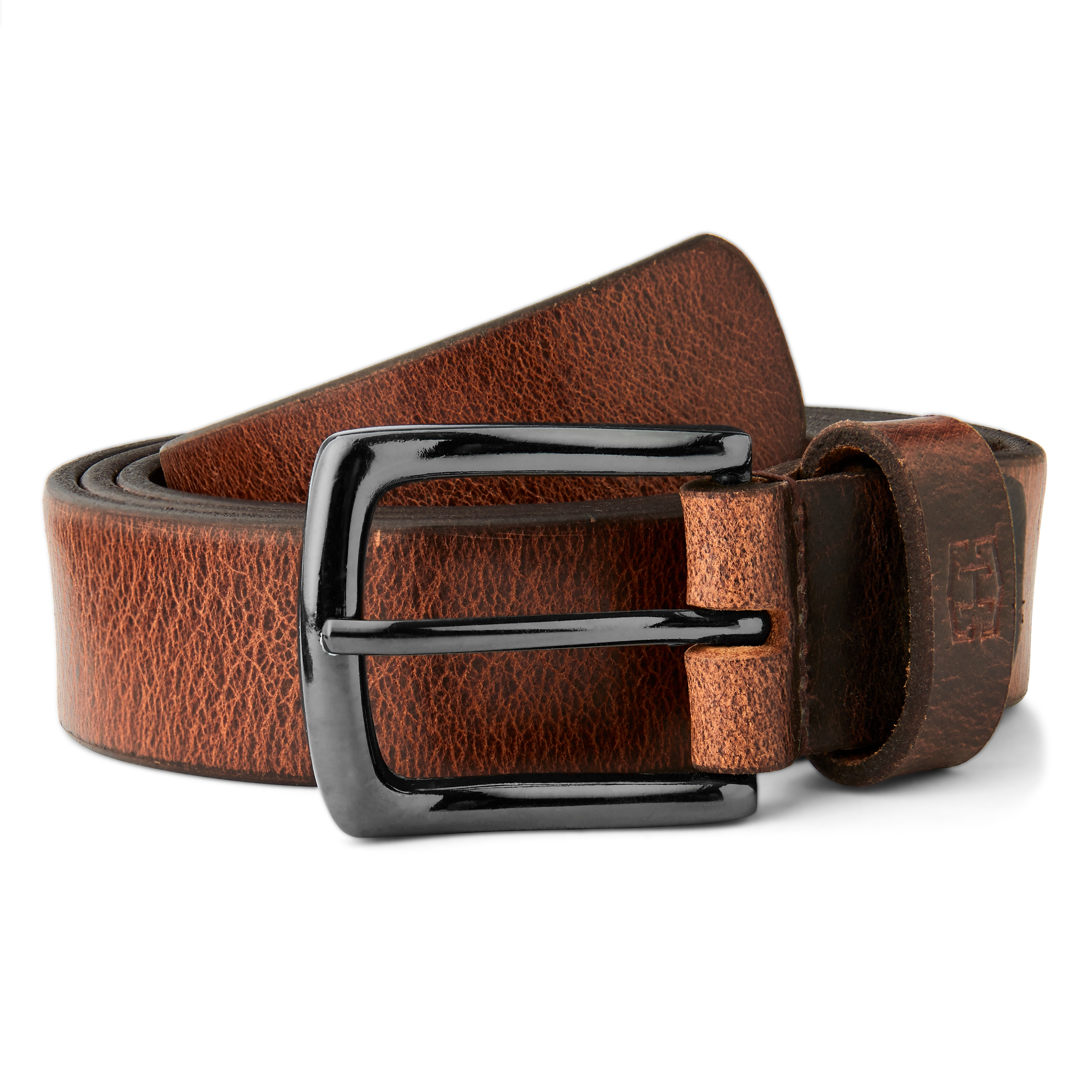 Sergio Bruine Lederen Riem - 1