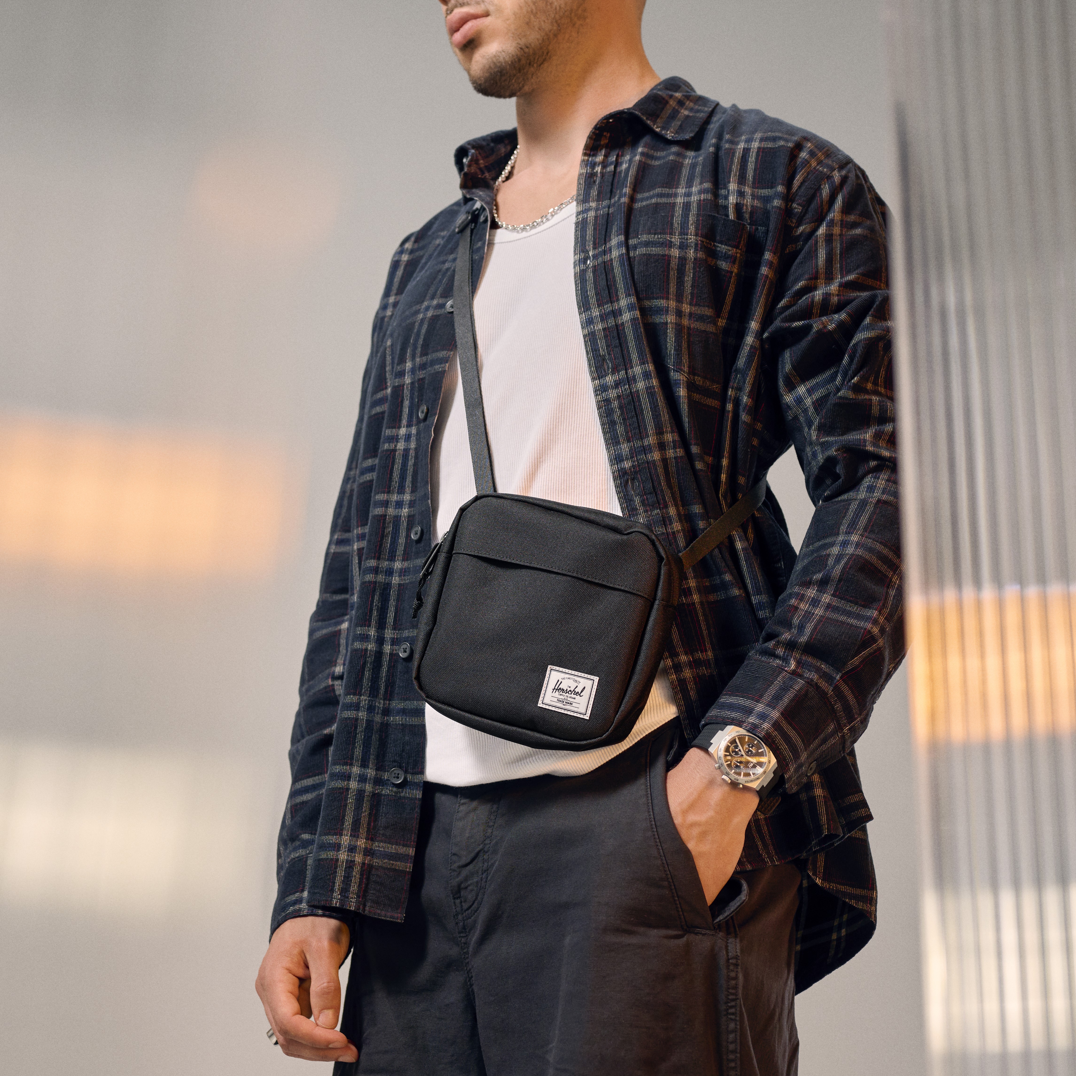 Sac à bandoulière noir Herschel Classic™ - 2