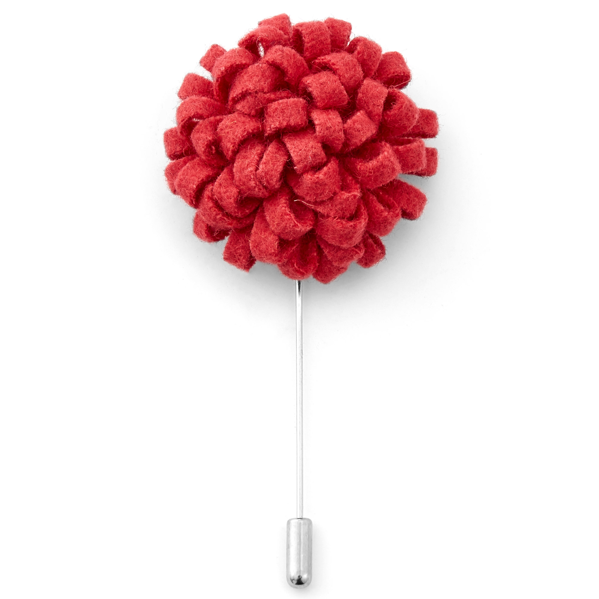 Flor de solapa creativa roja - 1