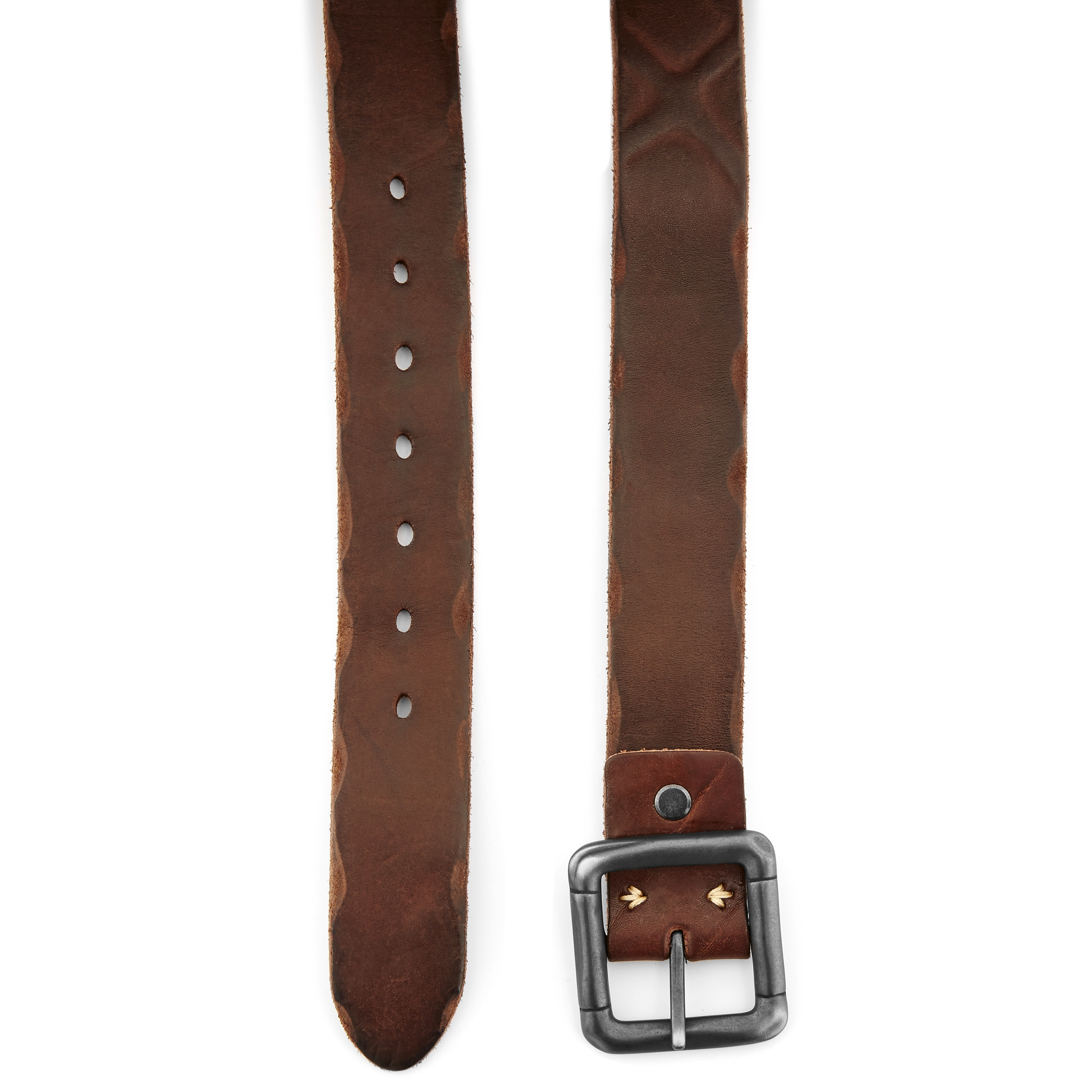 Hantverkarens Bruna Läderbälte - 2