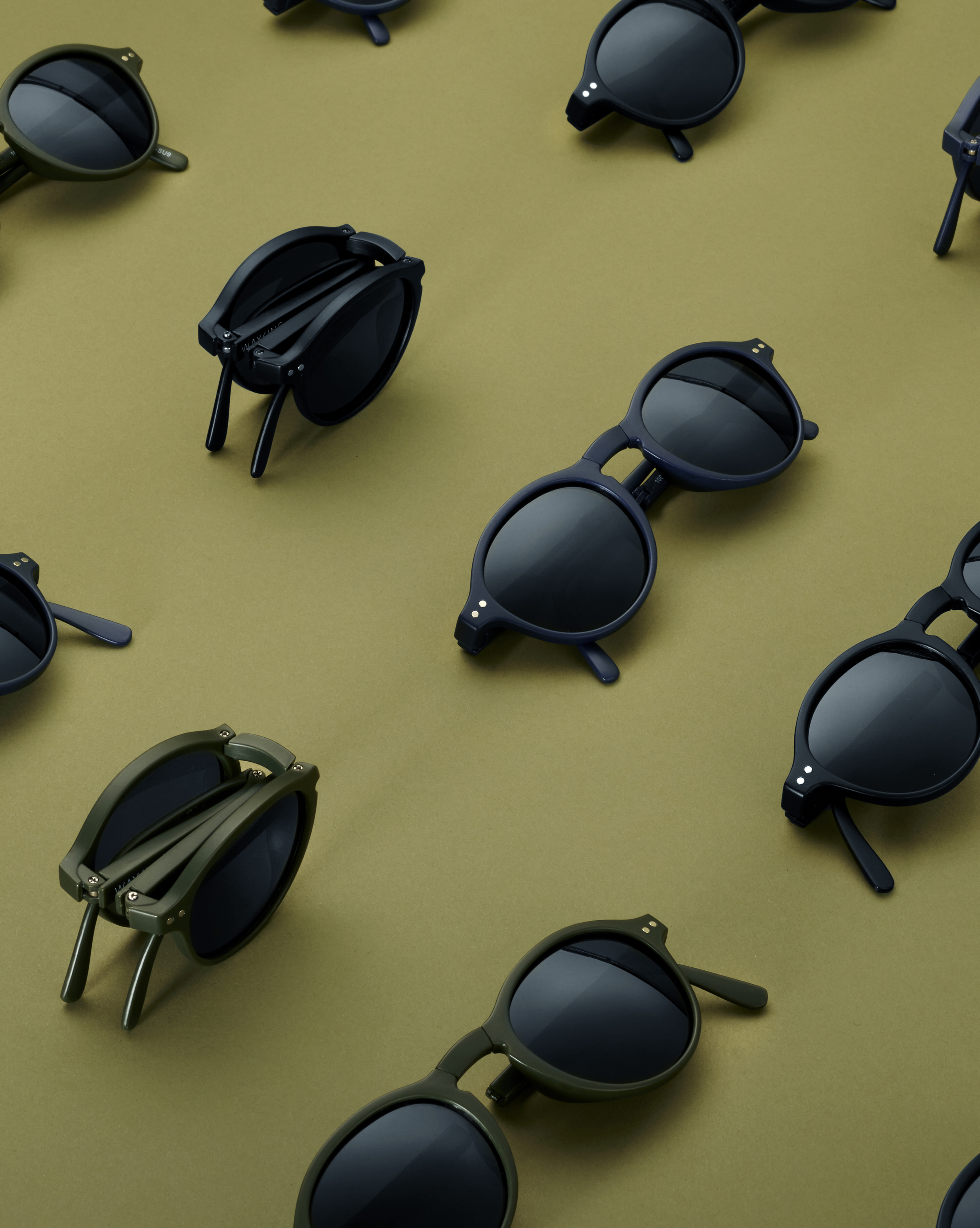 Lunettes De Soleil Pliantes ROAV EARHART - Monture Argentée Ultra-Compacte - Neuf Sans étiquettes