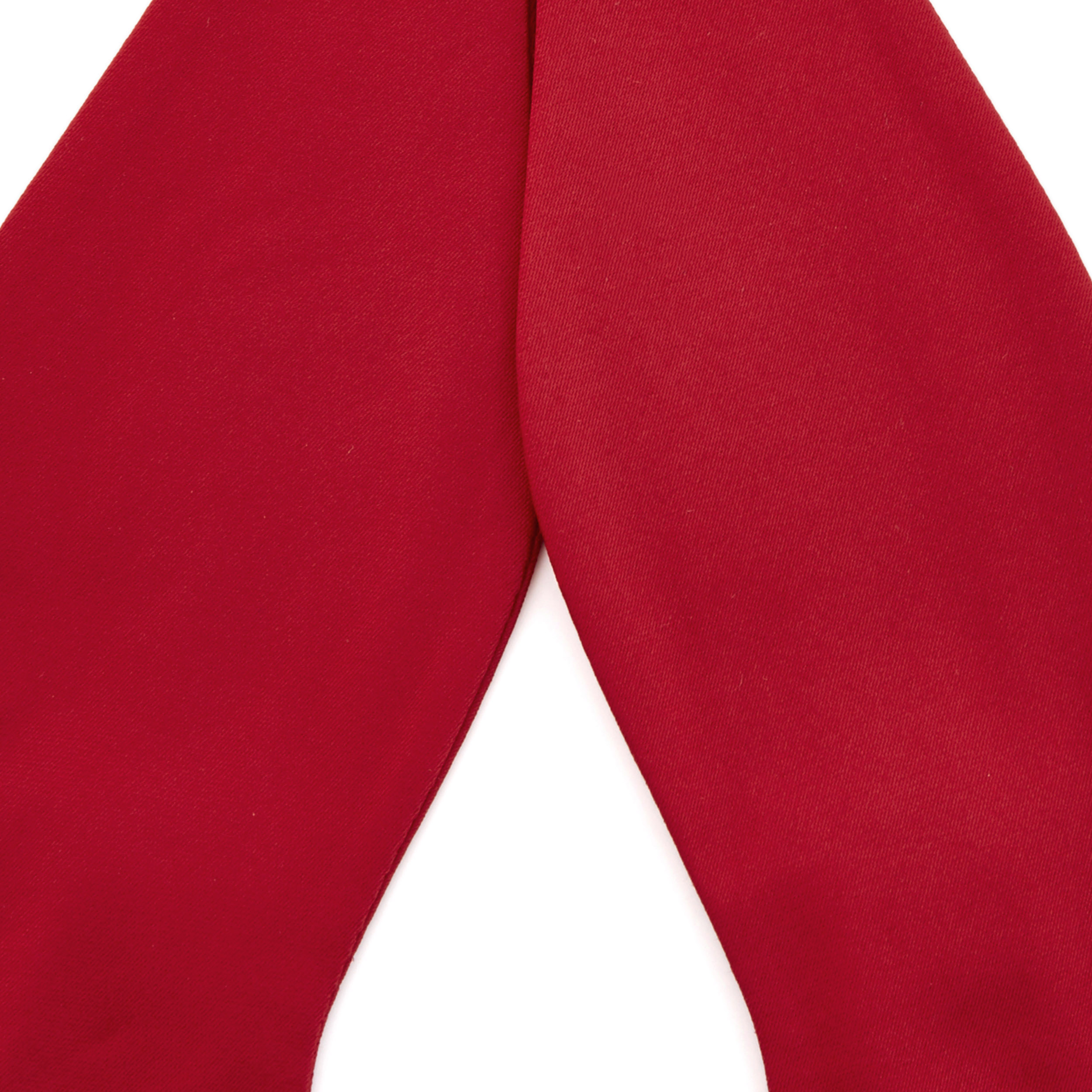 XL Rote Selbstbinder Fliege - 2