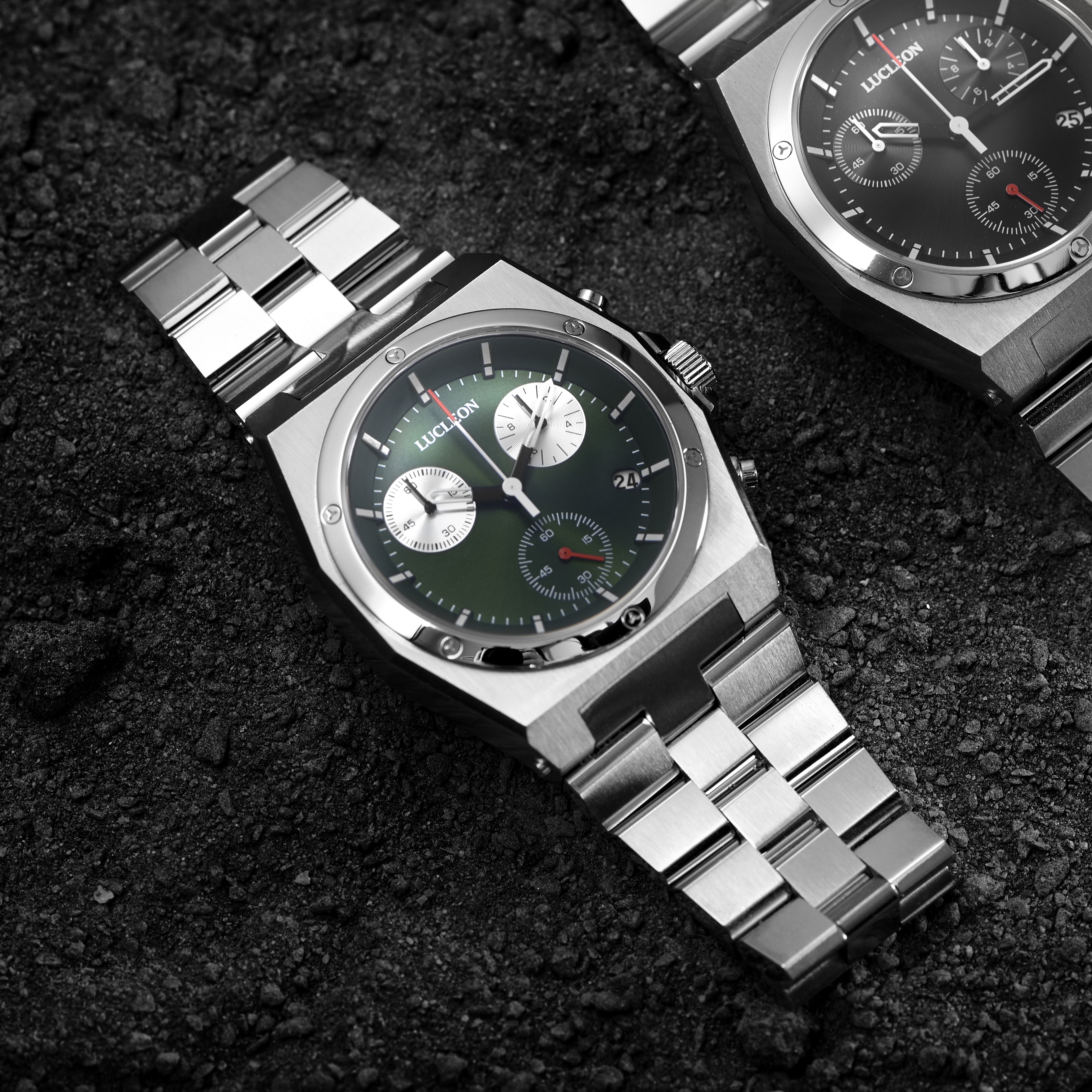 Montre chronographe  Leal Ray en acier inoxydable - 5