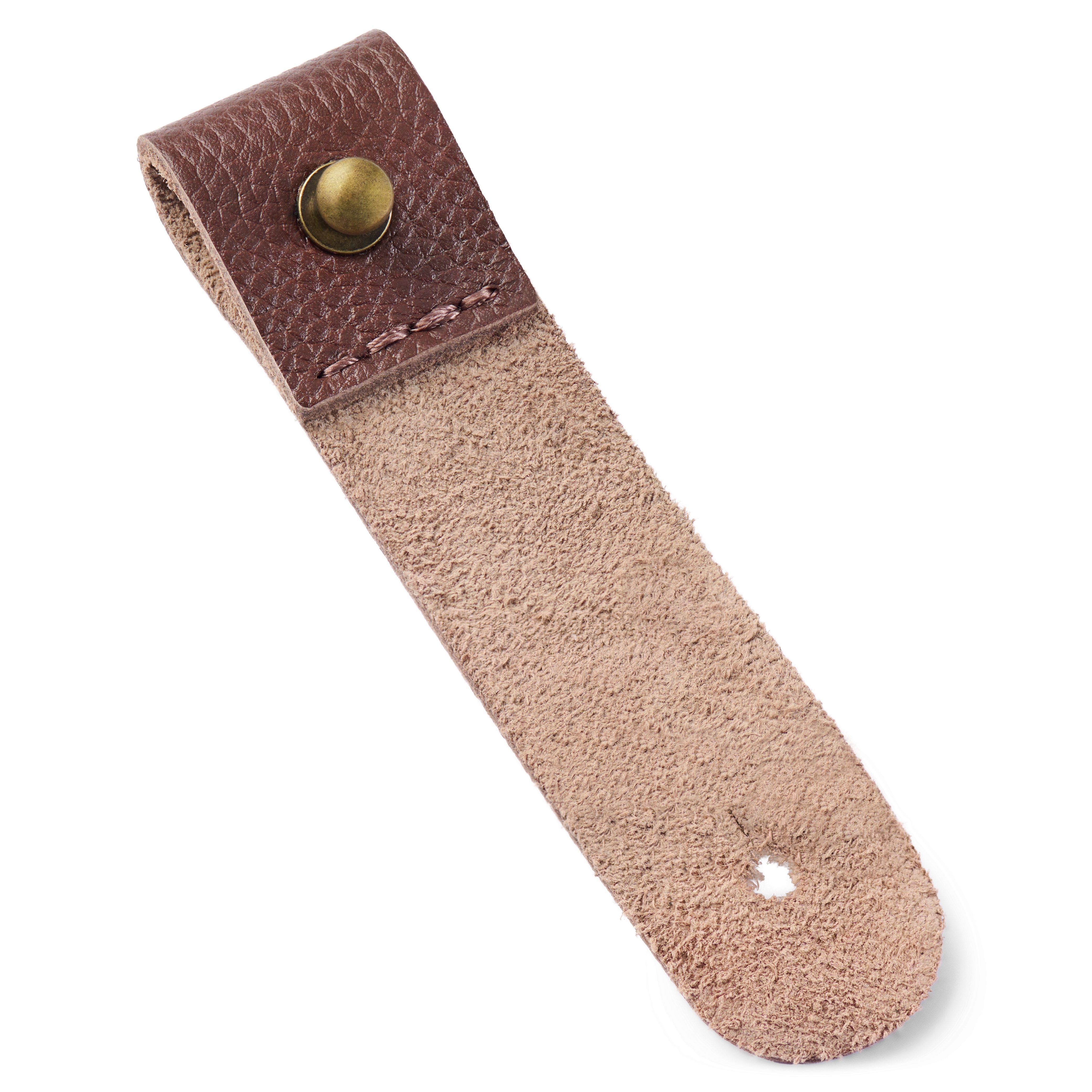 Étui pour câbles | Cuir marron foncé | Large - 4