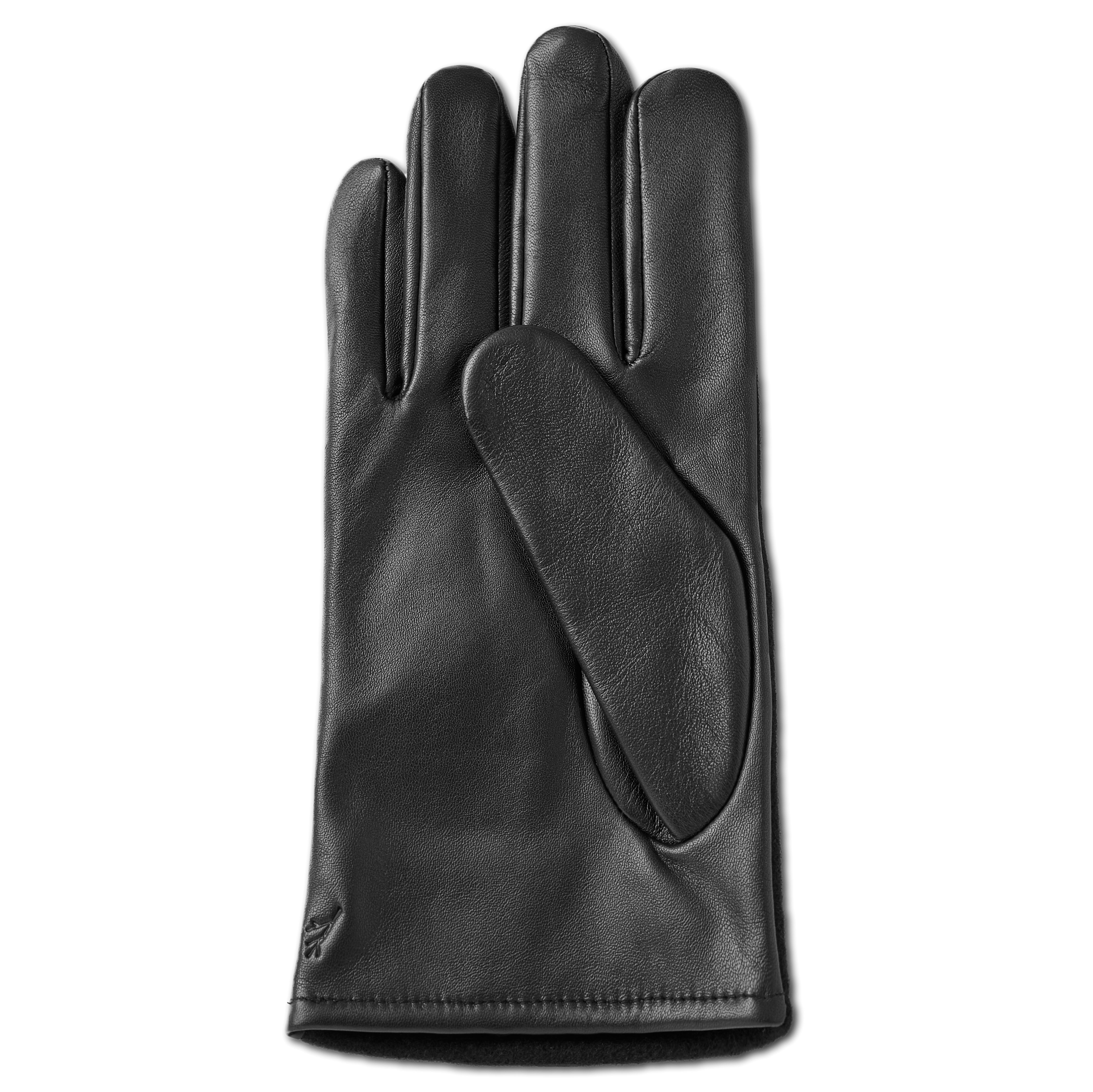 Hiems | Black Leather & Wool Gloves | In stock! | Sidegren
