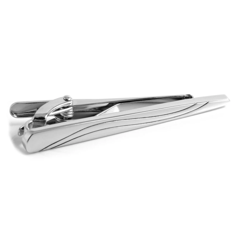 Elegant Wavy Line Tie Clip Elegant Wavy Line Tie Clip