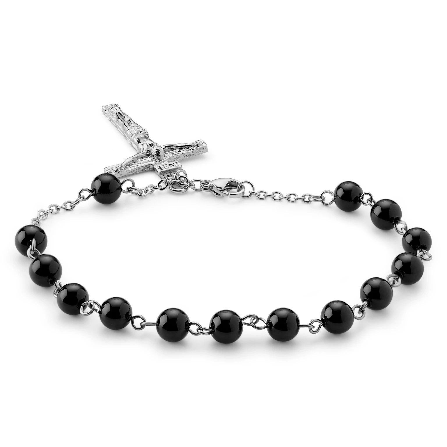 Varietas | Pulsera de Acero Quirúrgico y Piedra de Ónix Varietas | Pulsera de Acero Quirúrgico y Piedra de Ónix