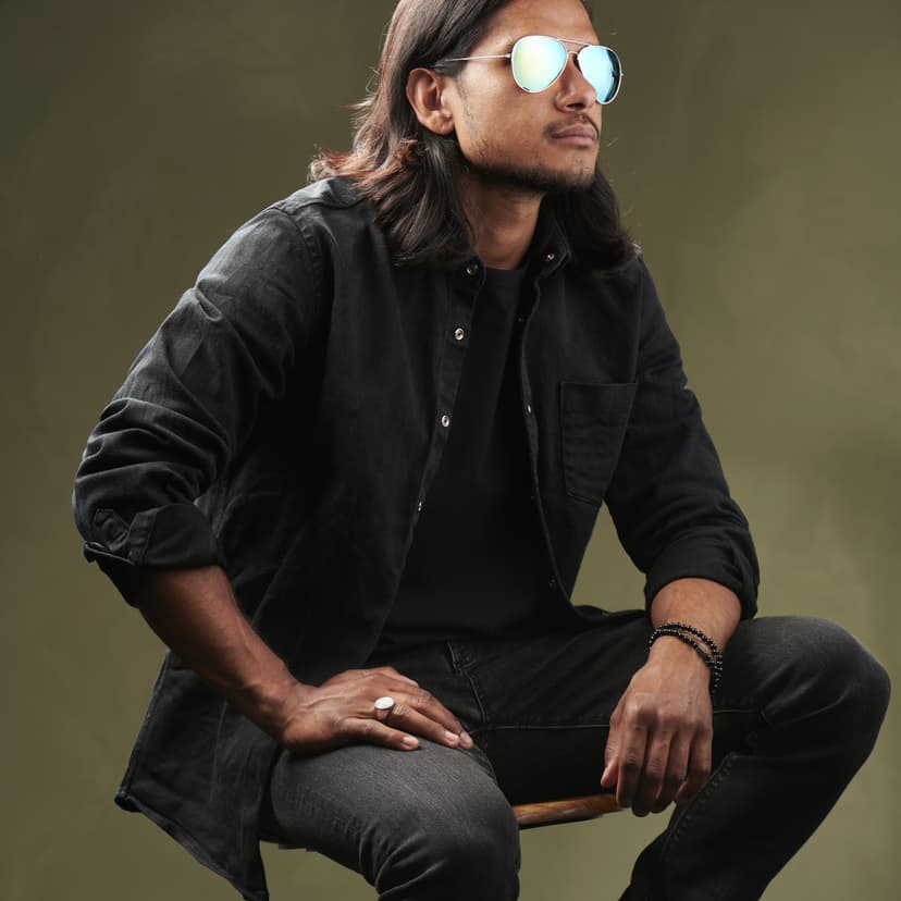 Occhiali Da Sole Aviator Eddie Bauer EB32608P Blu Navy, Lenti Polarizzate Grigie, Nuovi - Foto 2