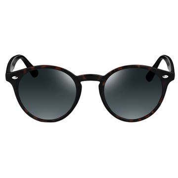 Szylkretowo-szare okulary przeciwsłoneczne Wally Wade