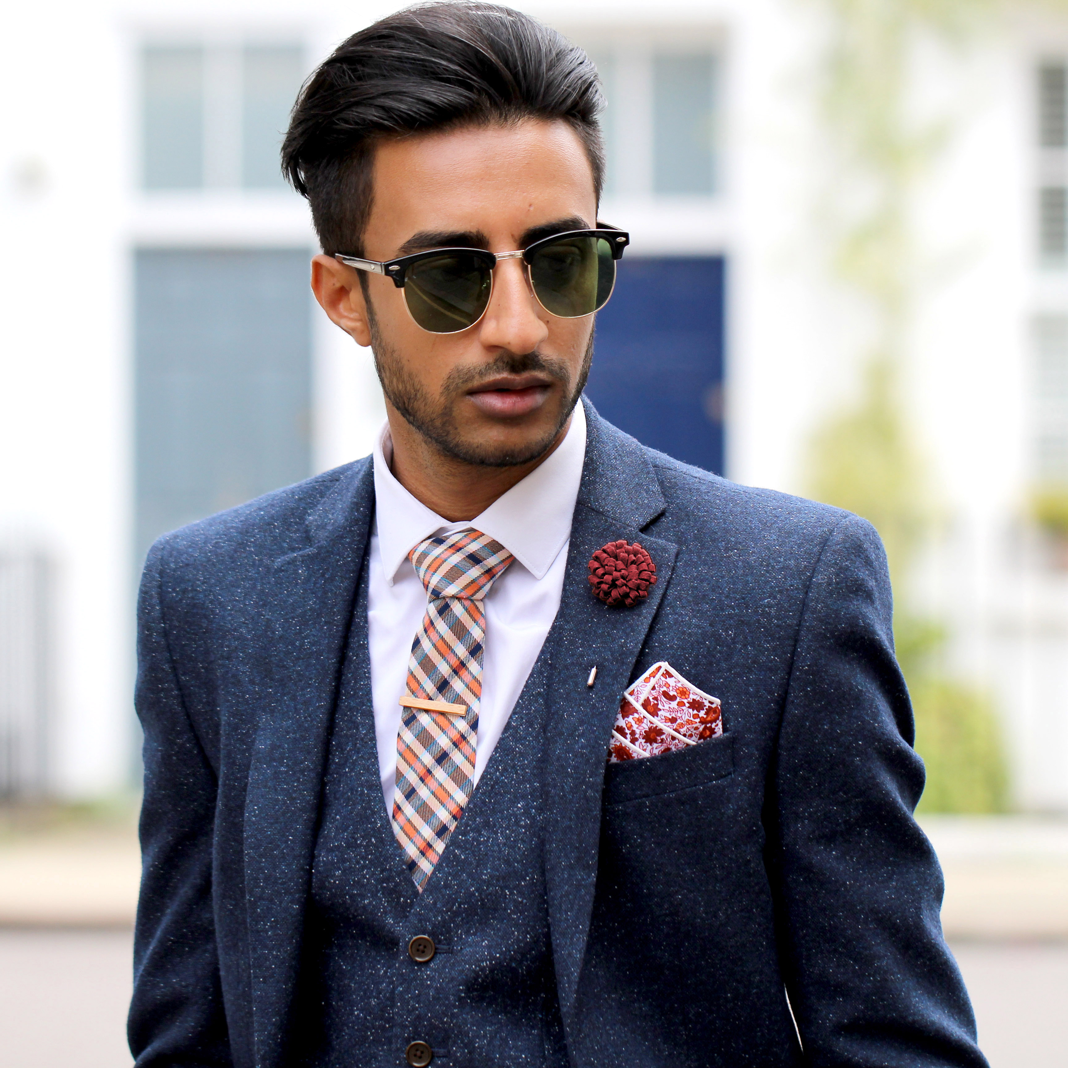 Kreativ Bordeaux Reversnål - 6