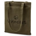 Waykins - Liten grønn tote bag i bomull Waykins - Liten grønn tote bag i bomull