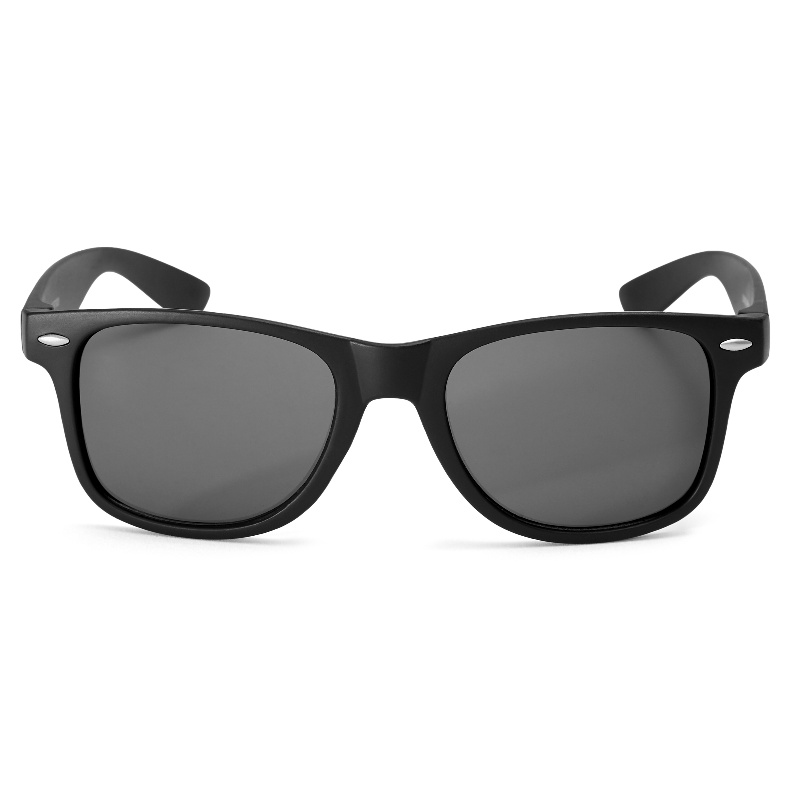 Glanzende Zwarte Zonnebril - 1