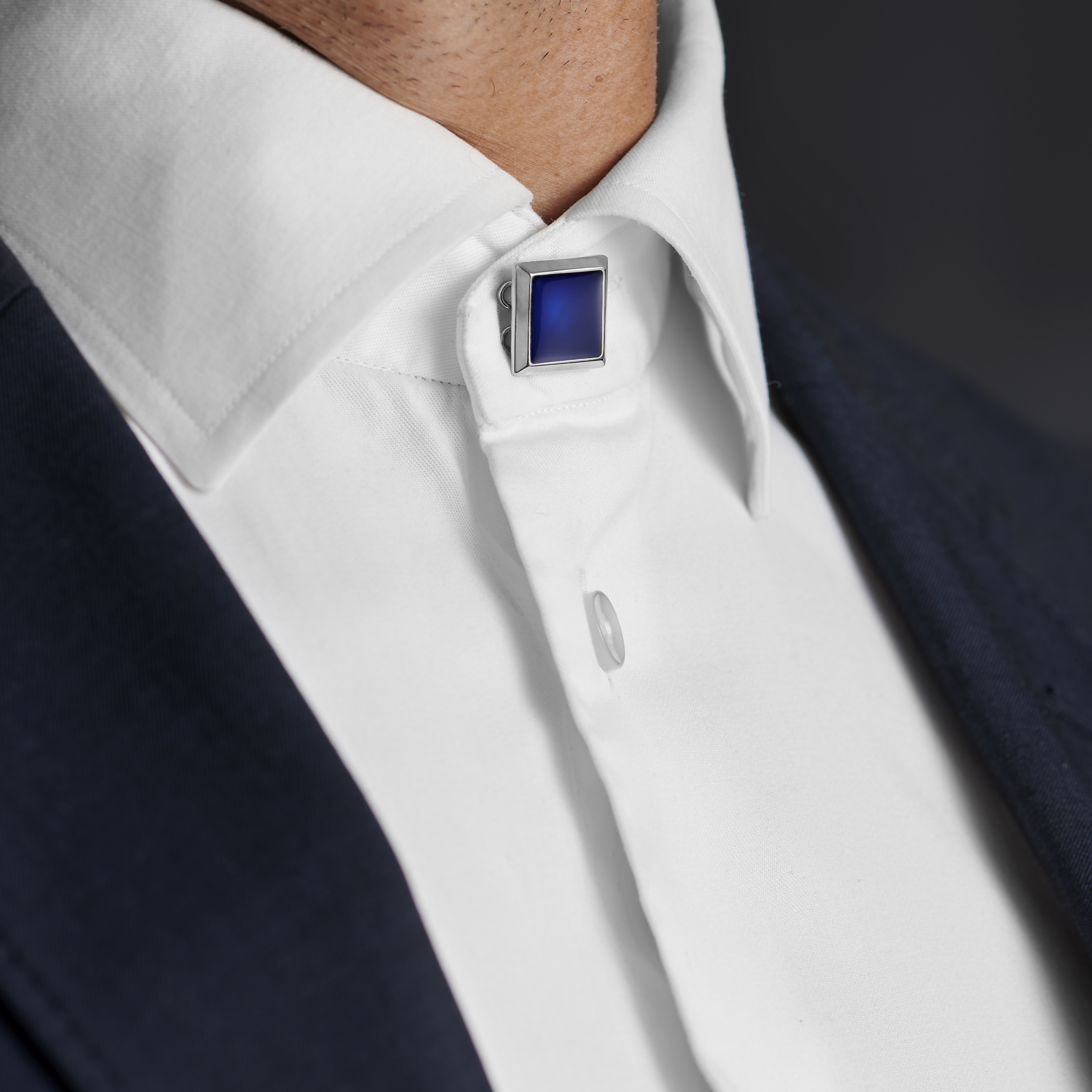 COUVRE-BOUTONS LAITON AVEC Émail Et Vos Initiales en Argent 925 Couvre