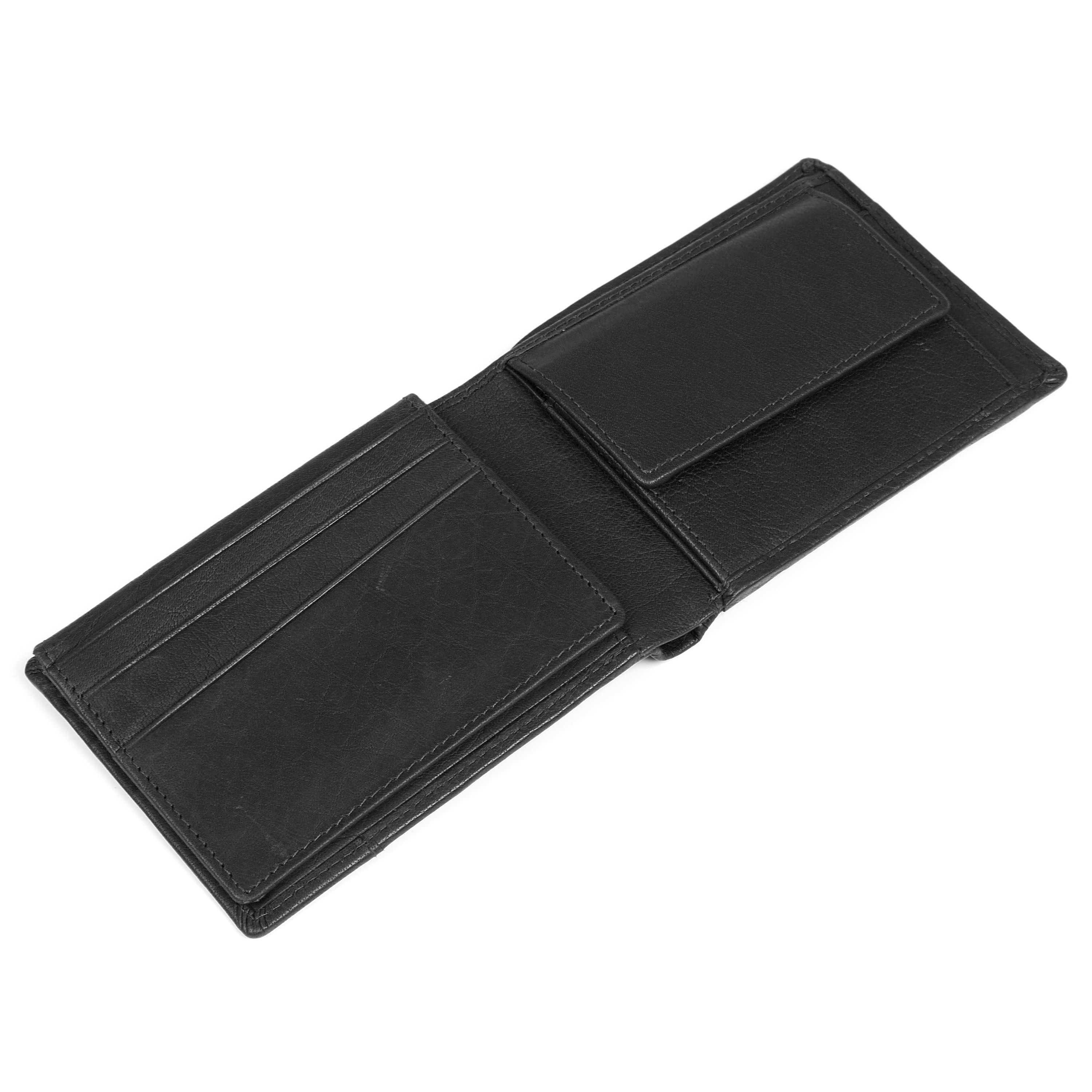 Montreal Perforert Svart RFID Skinnlommebok - 7