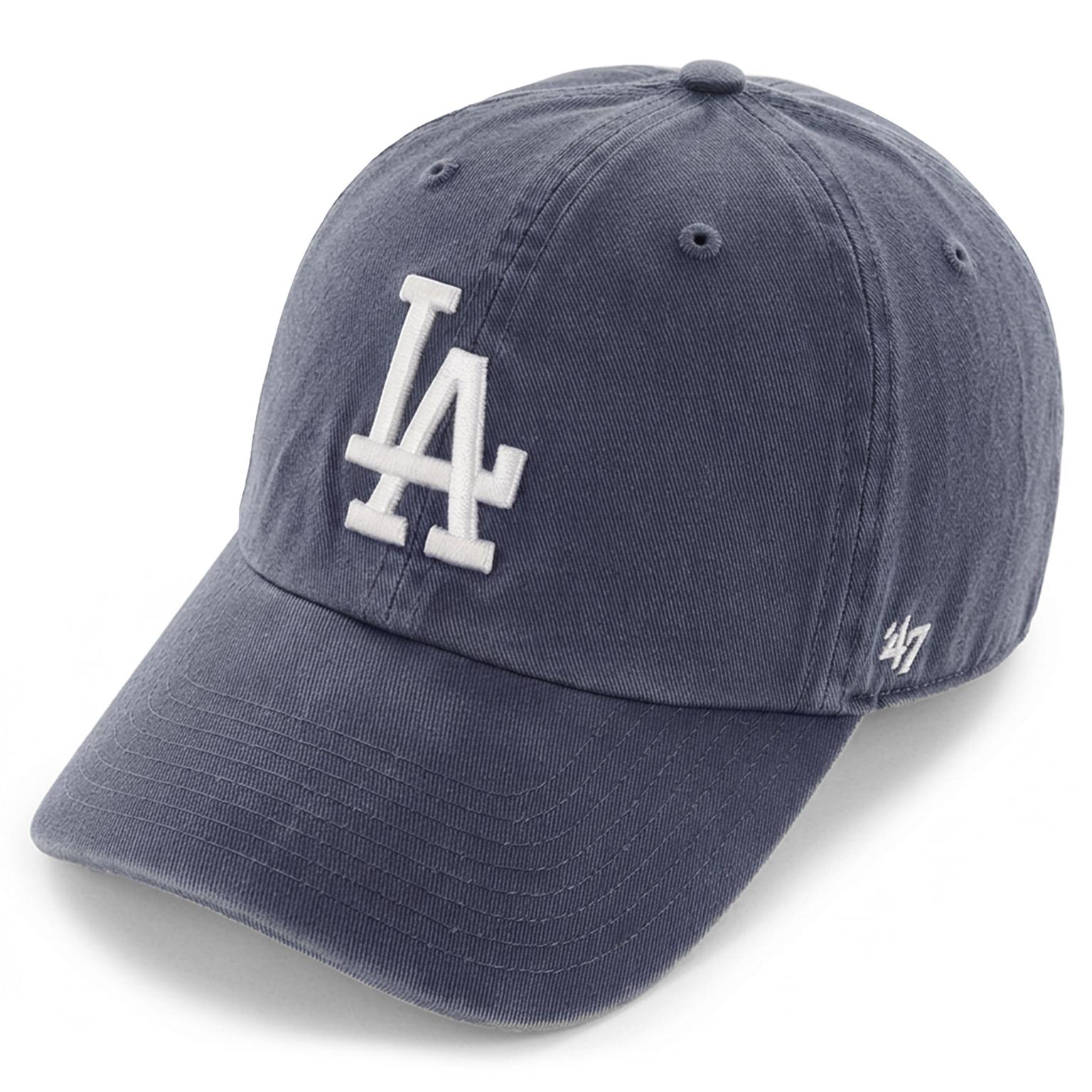 '47 CLEAN UP | Vintage marinblå MLB Los Angeles Dodgers-keps '47 CLEAN UP | Vintage marinblå MLB Los Angeles Dodgers-keps