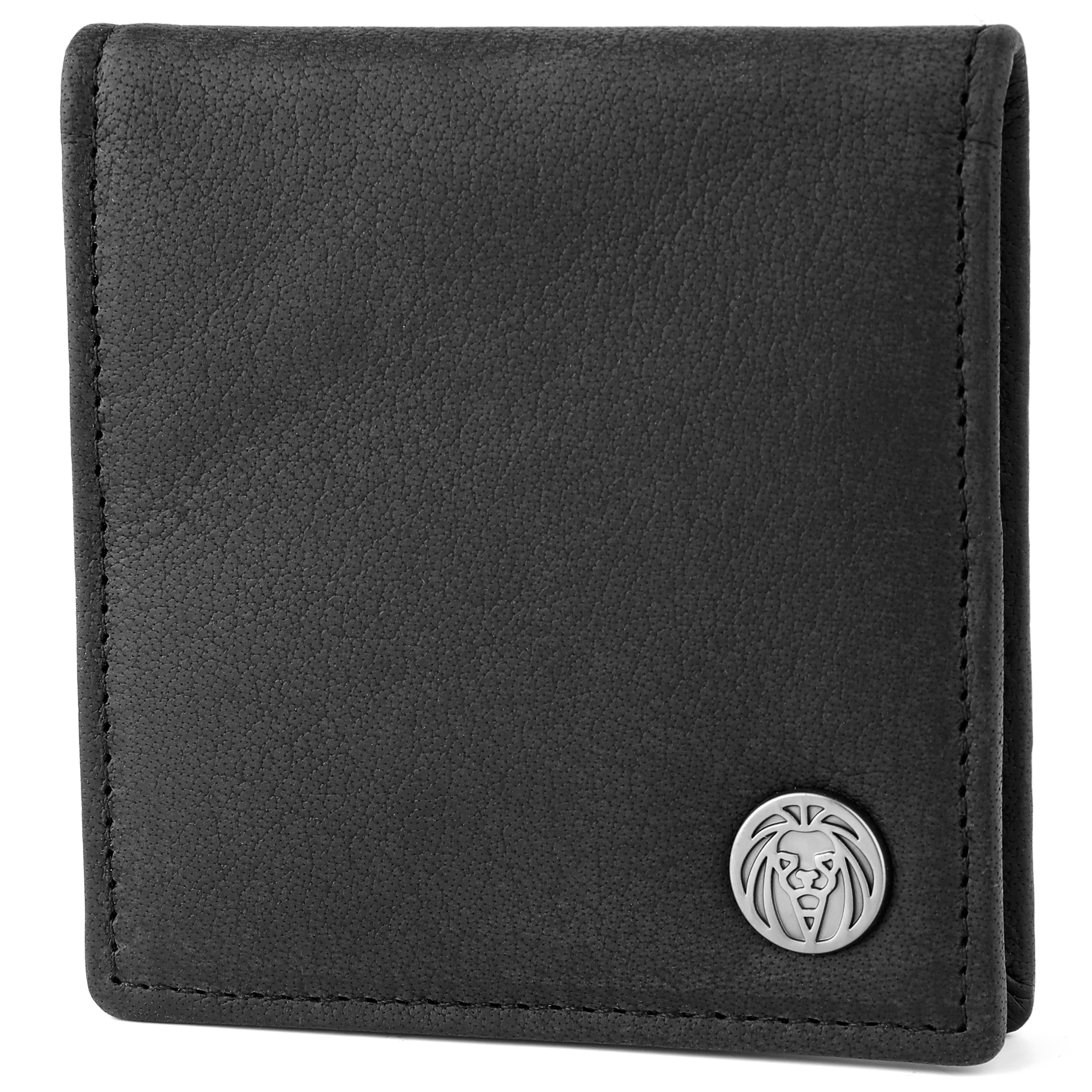 Oxford Black Leather Coin Pouch In stock! Lucleon