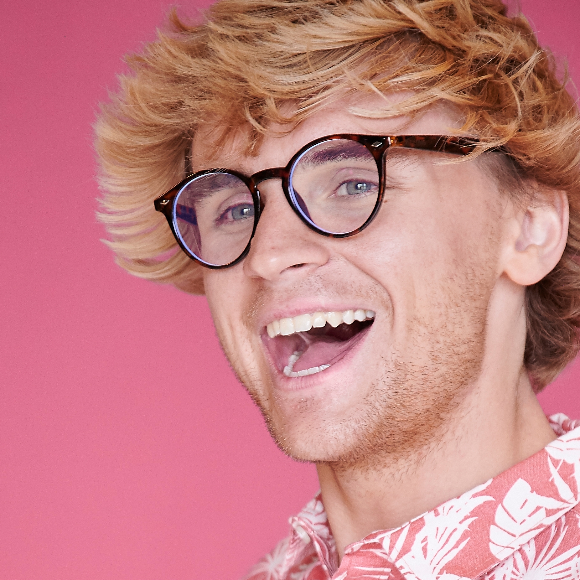 Winston Vista Bril met Transparante Glazen en Schildpadmotief - 5