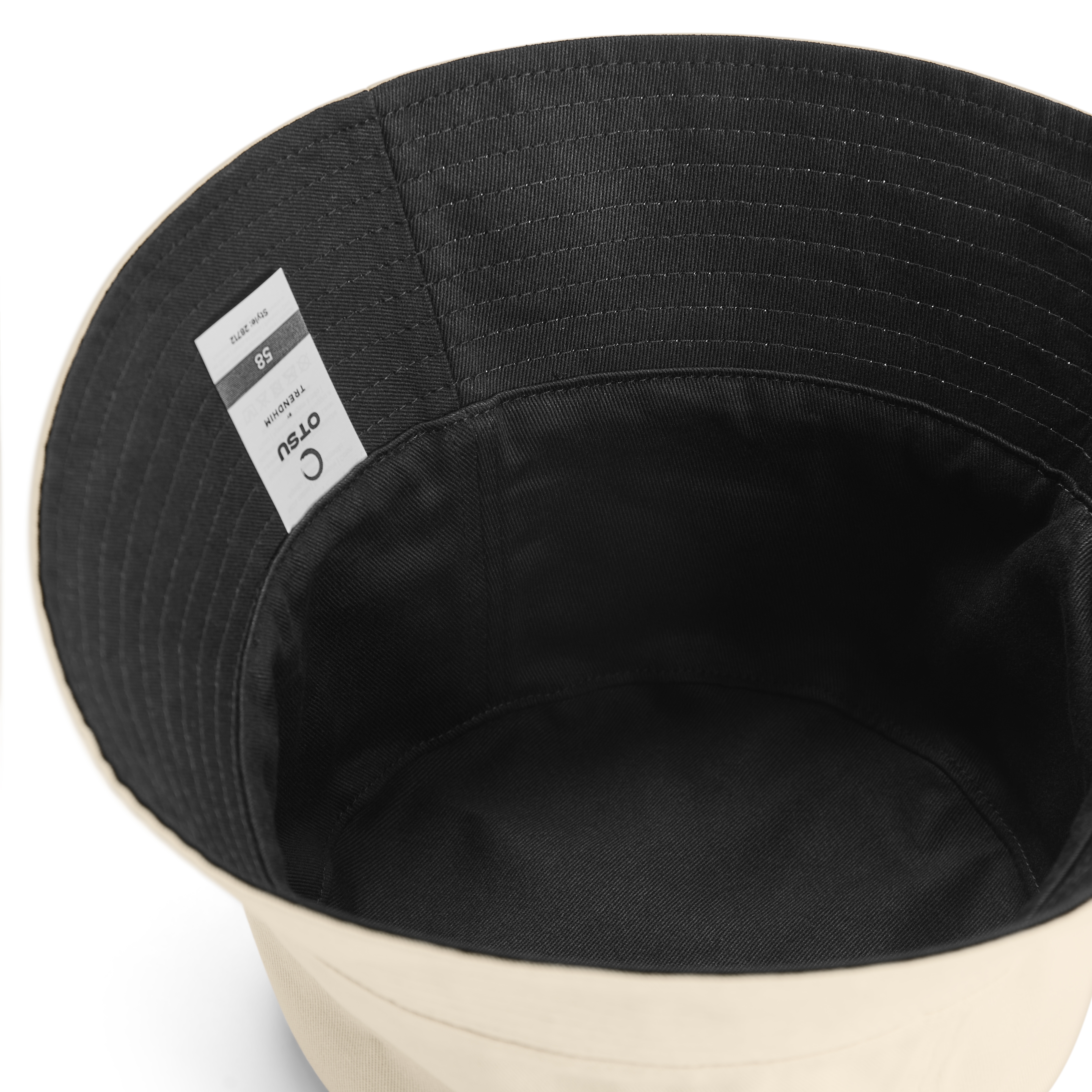 Lacuna | Omkeerbare Bucket Hat in Zwart en Wit - 6