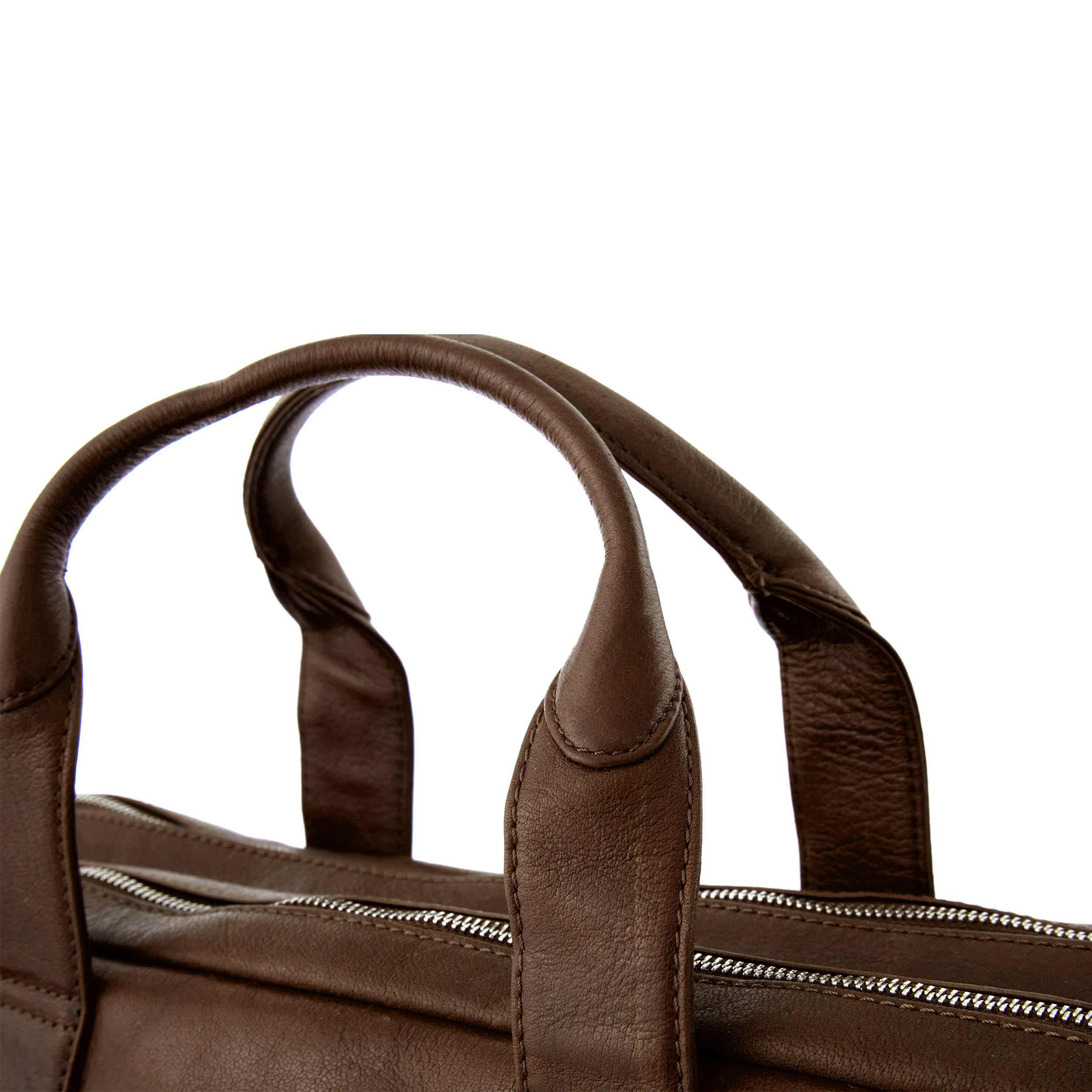 Braune California Laptoptasche - 19