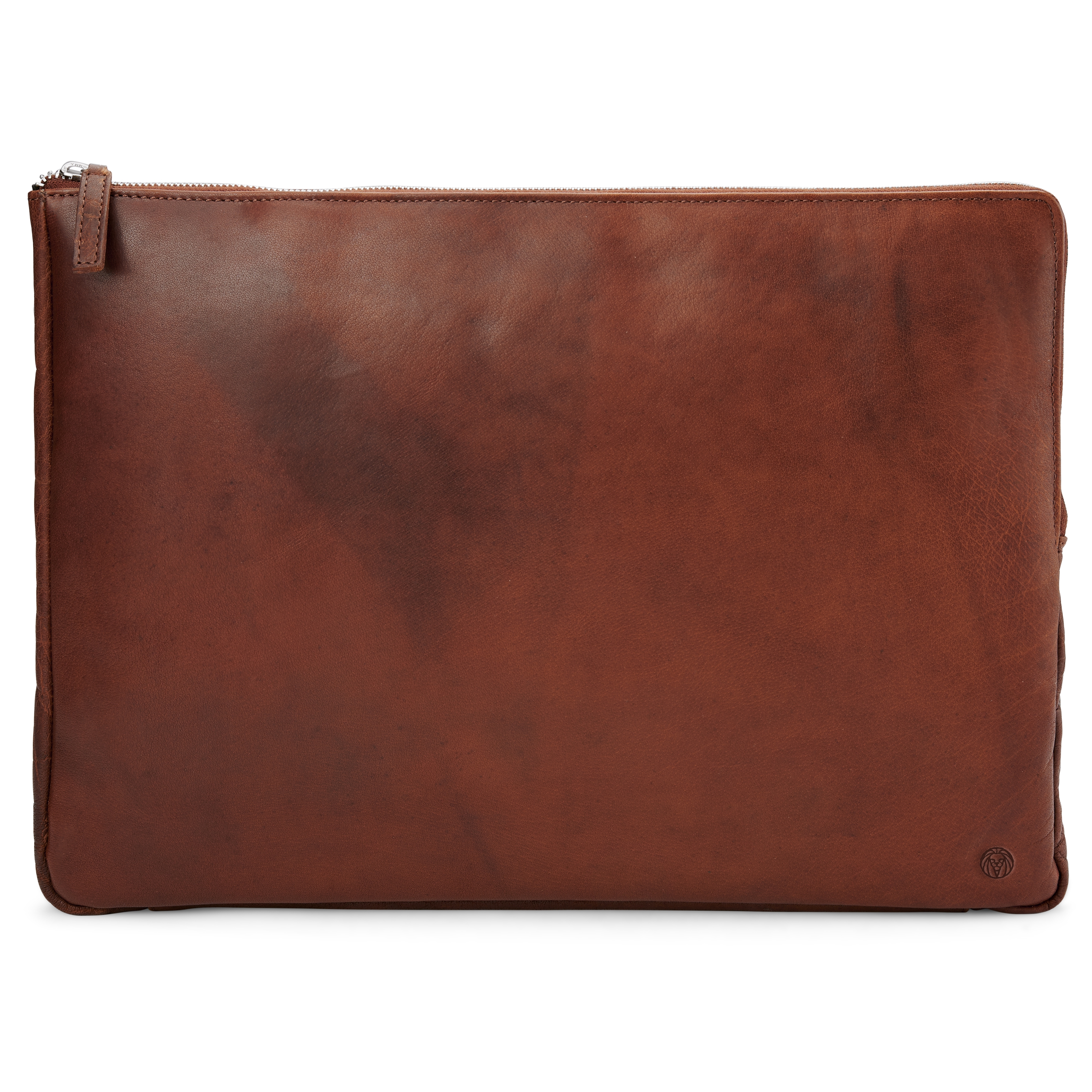 Étui pour ordinateur portable en cuir brun havane Montréal - 3