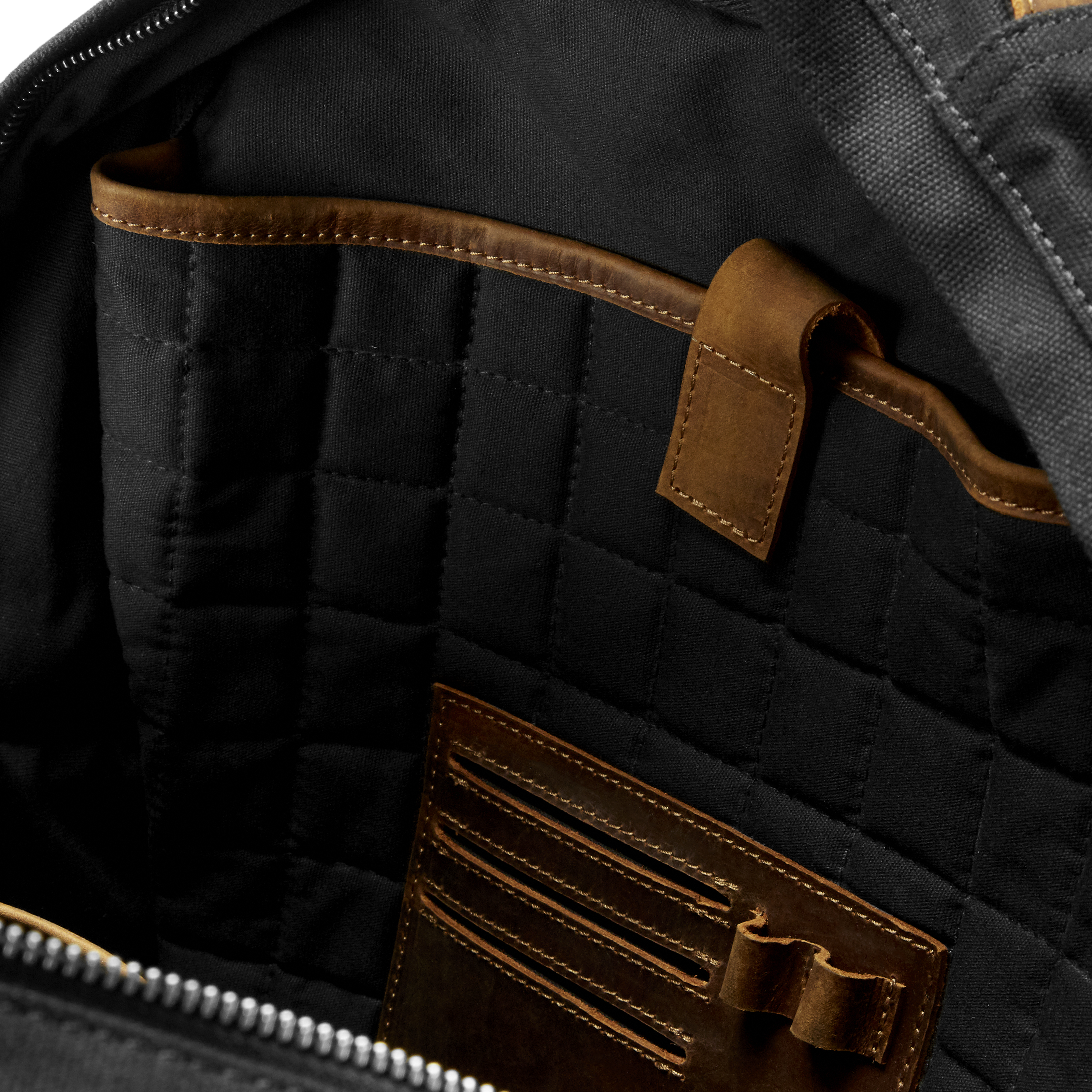 Sawyer Black & Tan Tarpa Backpack  - 7