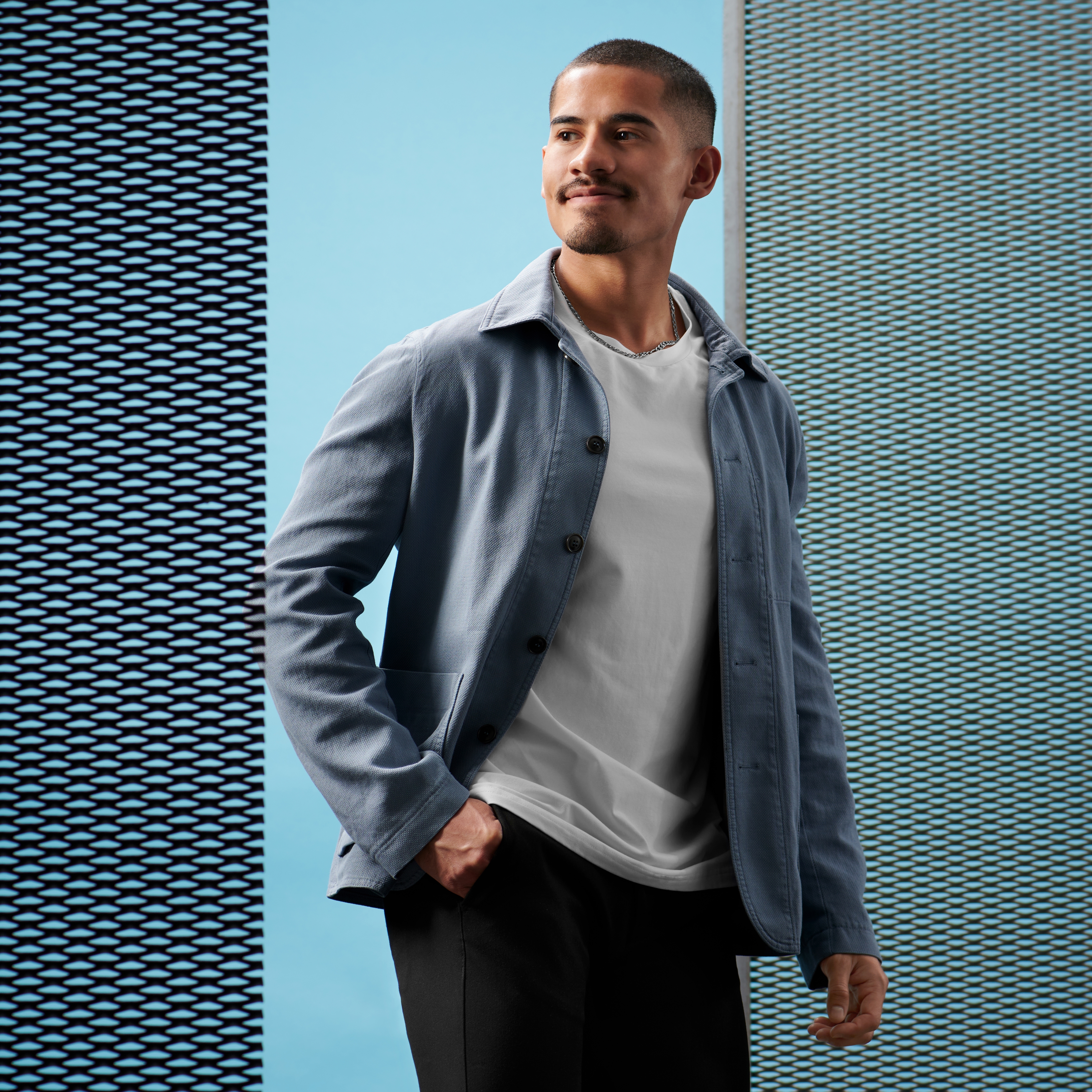 Figarokette Curtis Amager Silberfarben - 4