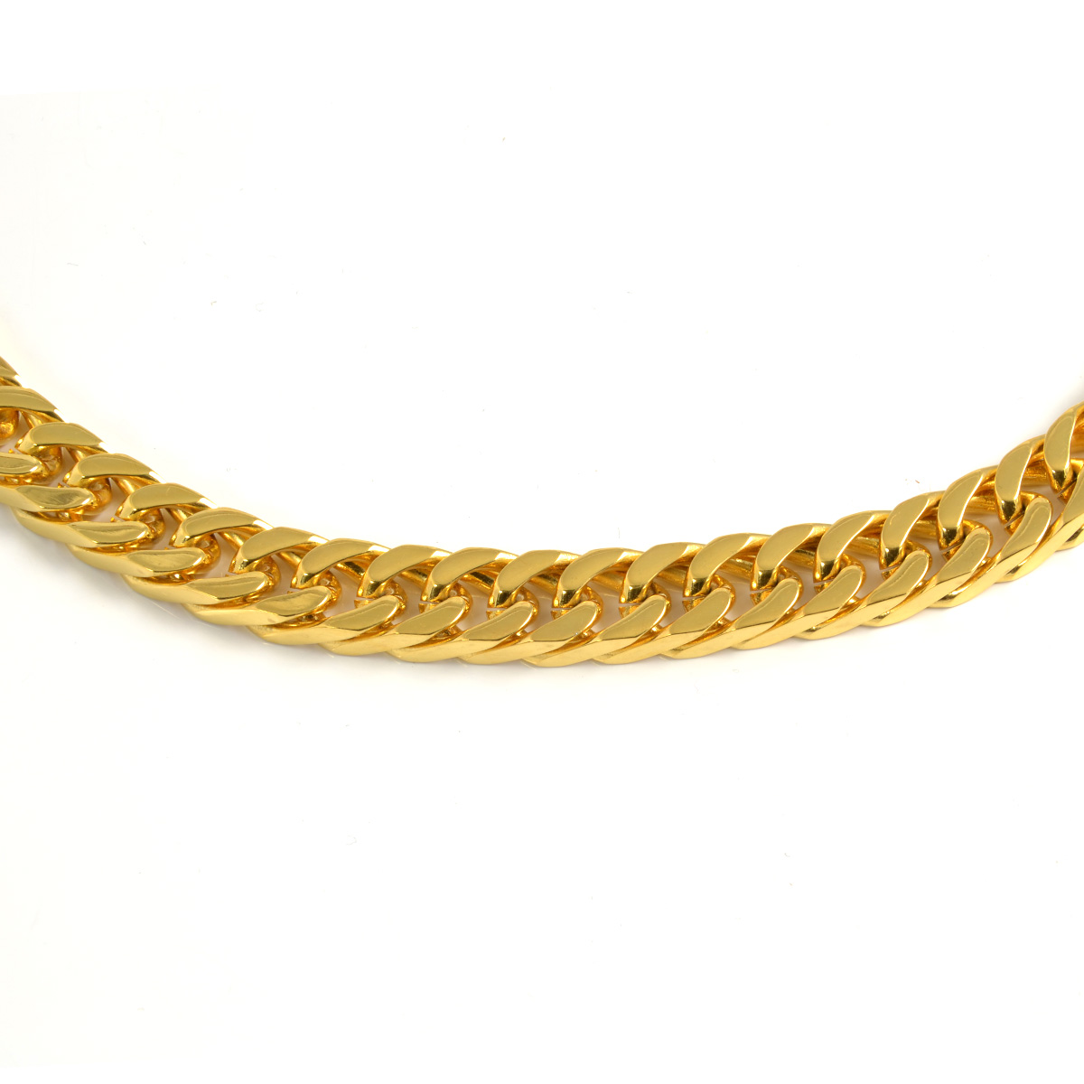 Gold-Toned Steel Necklace - 2