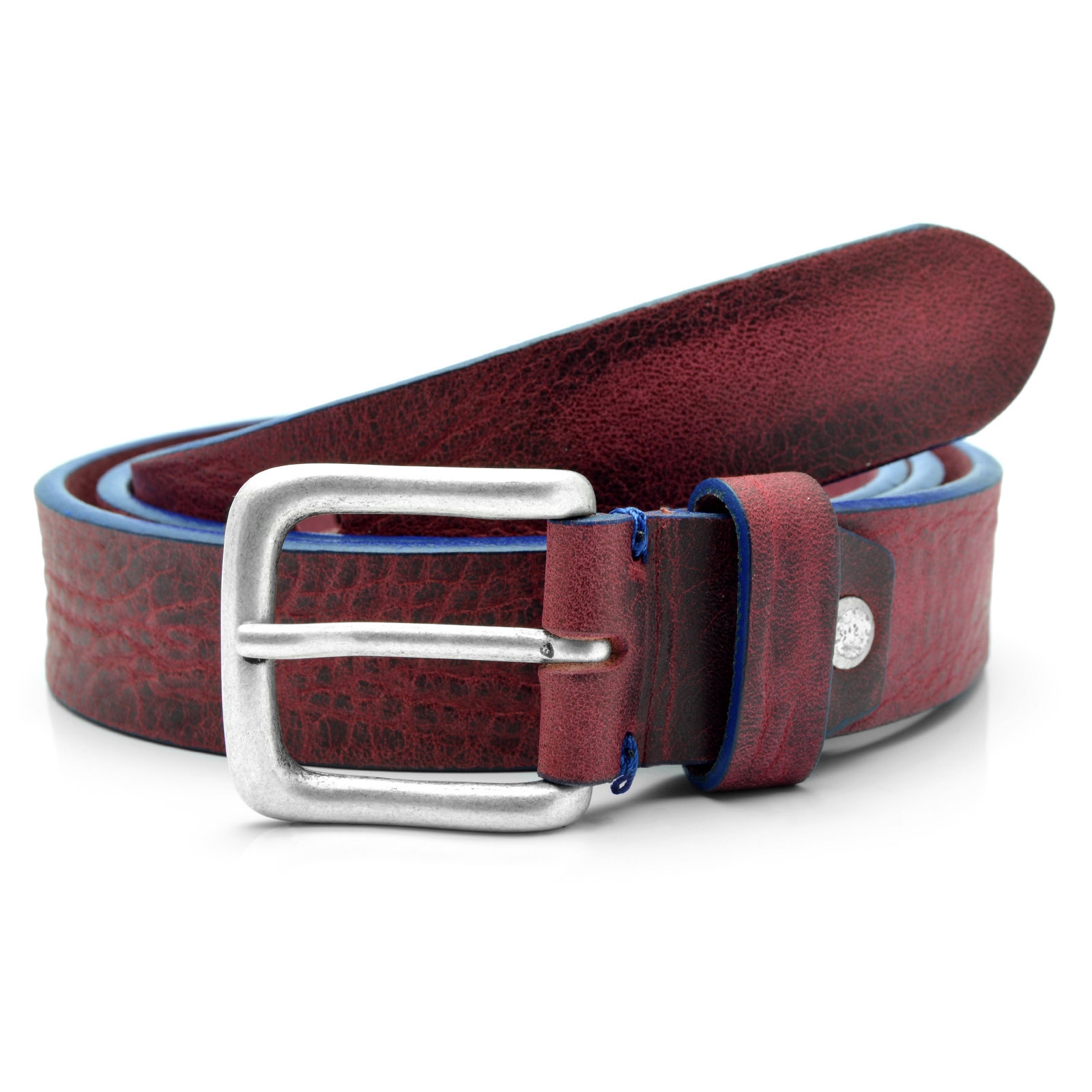 Rødt Læderbælte - 1