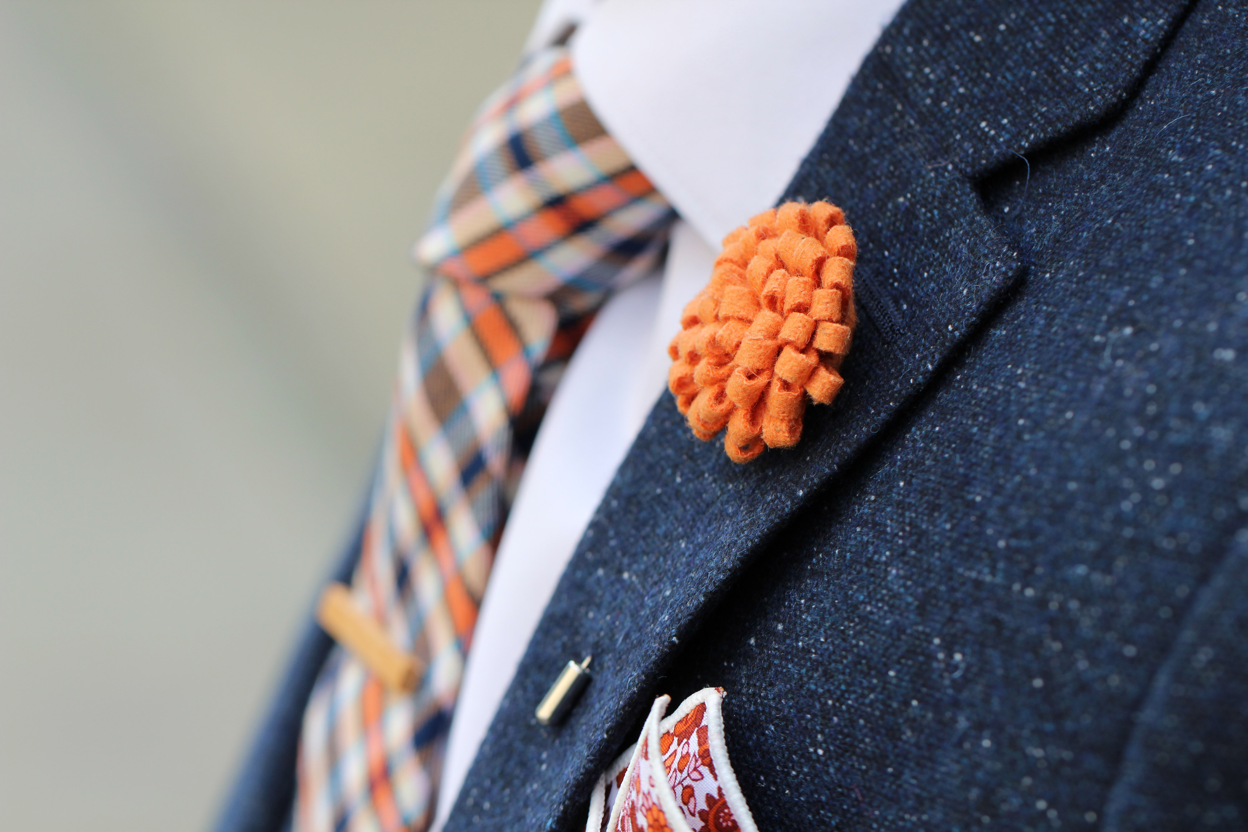 Creatieve Levendige Oranje Reversbloem - 4