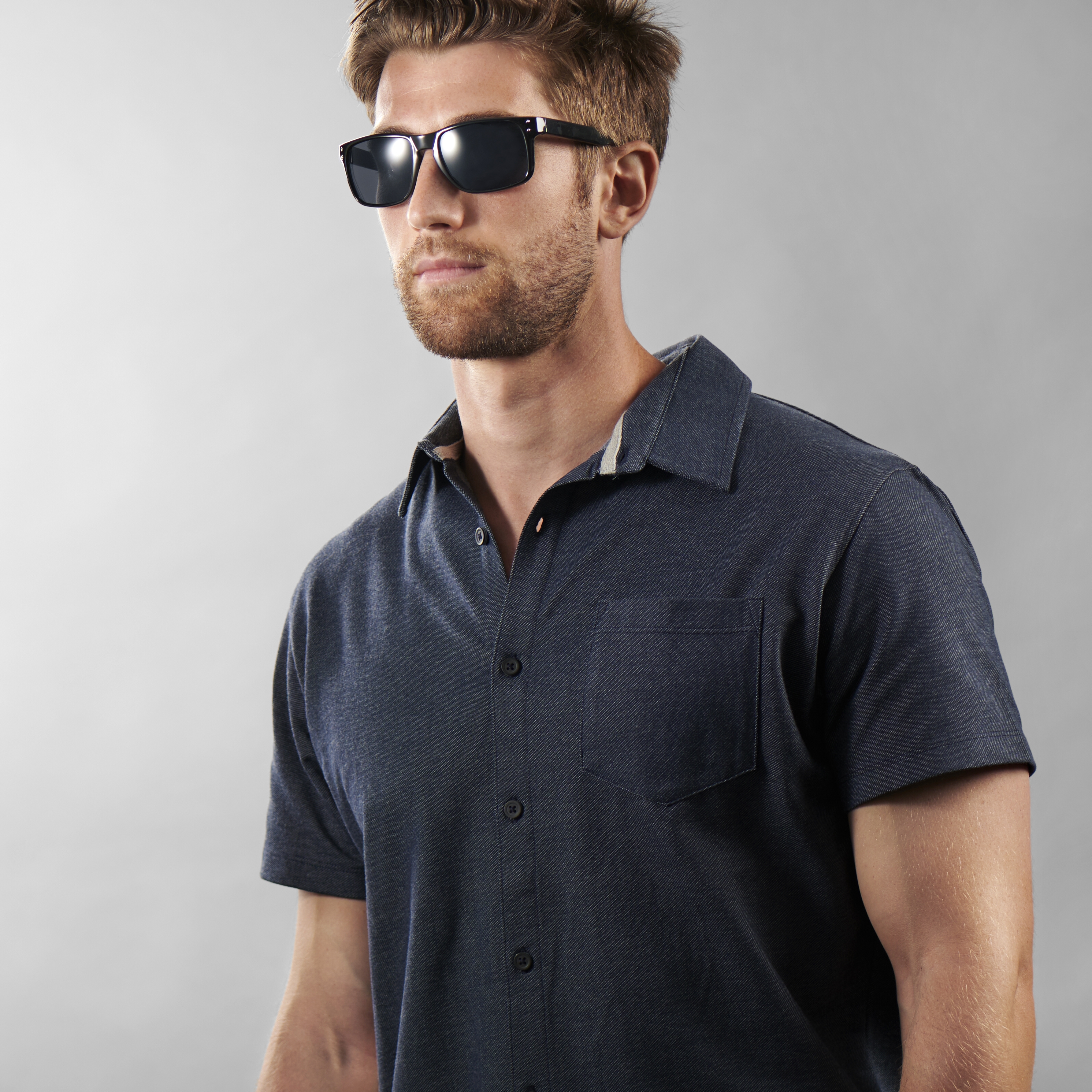 Retro Zwarte Zonnebril - 5