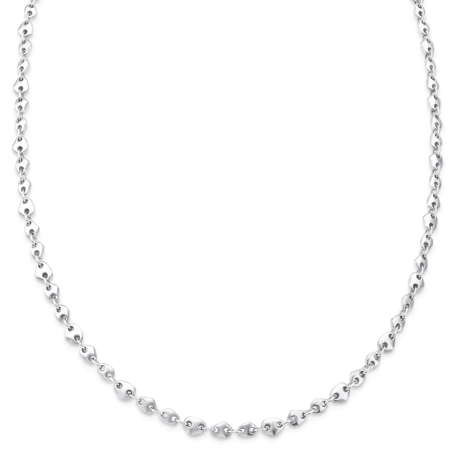 Organic | Cairn Silver-Plated Stainless Steel Necklace Organic | Cairn Silver-Plated Stainless Steel Necklace