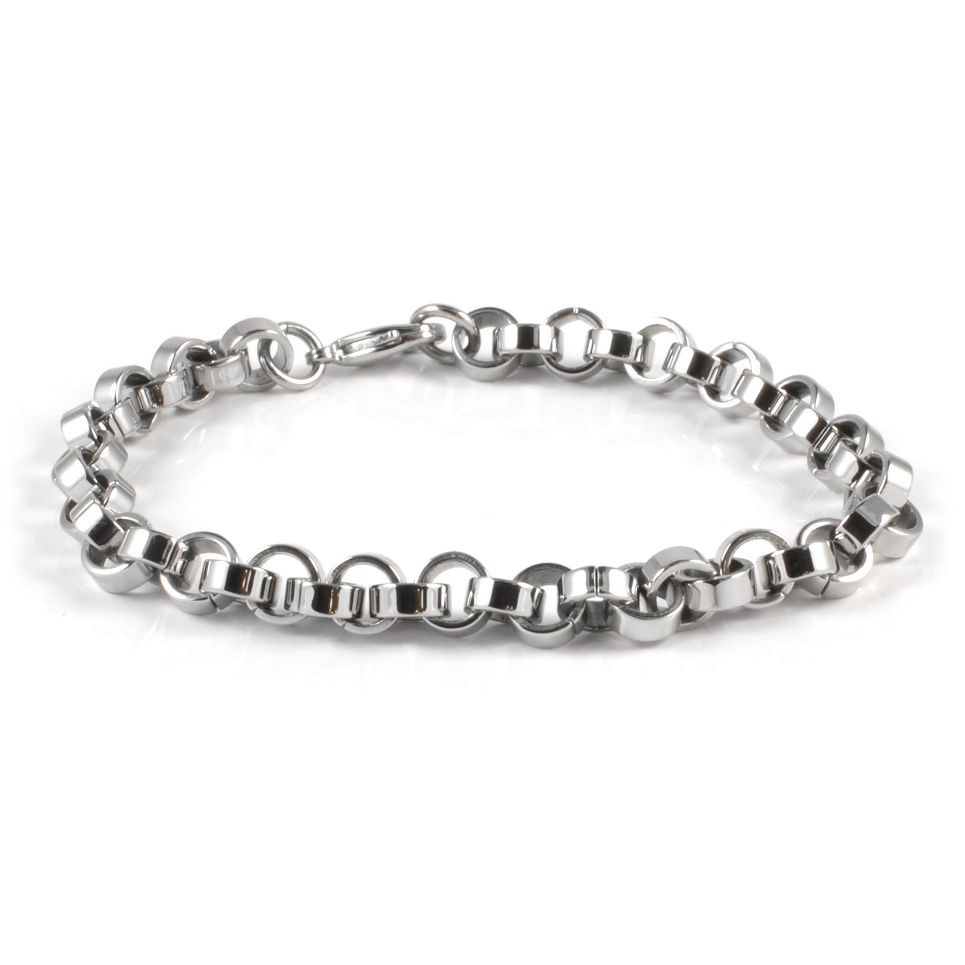 Robust Sammansatt Stålarmband - 1