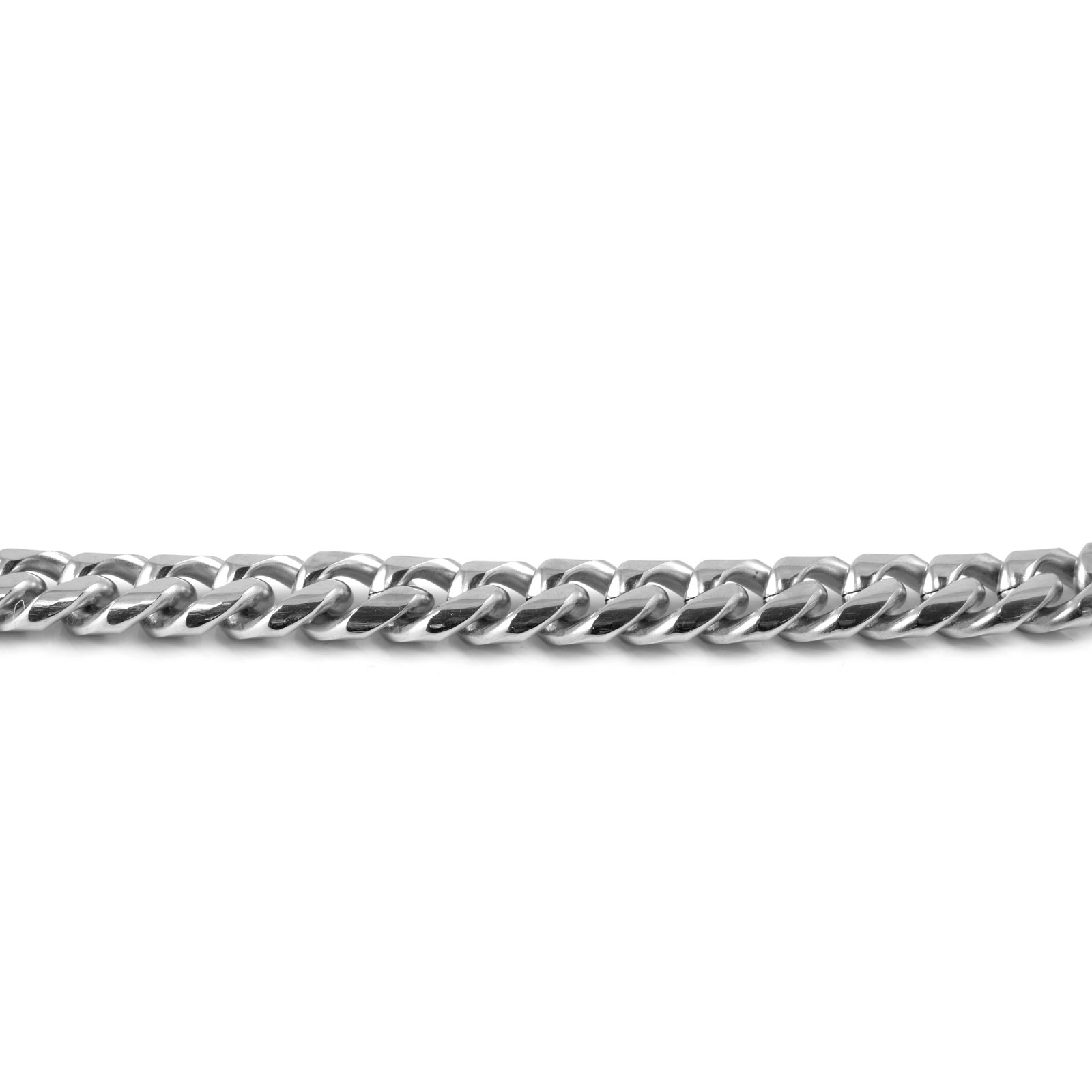 Cadena de acero eslabón cubano XL - 8