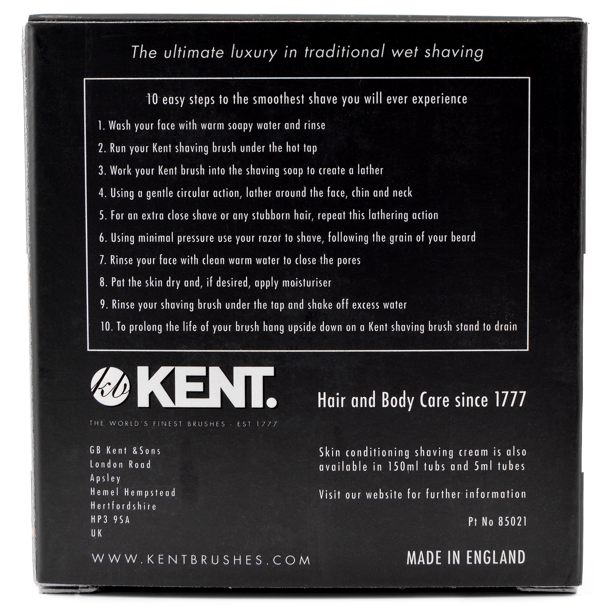 Luksus Barbersæbe i Lys Træskål - 4