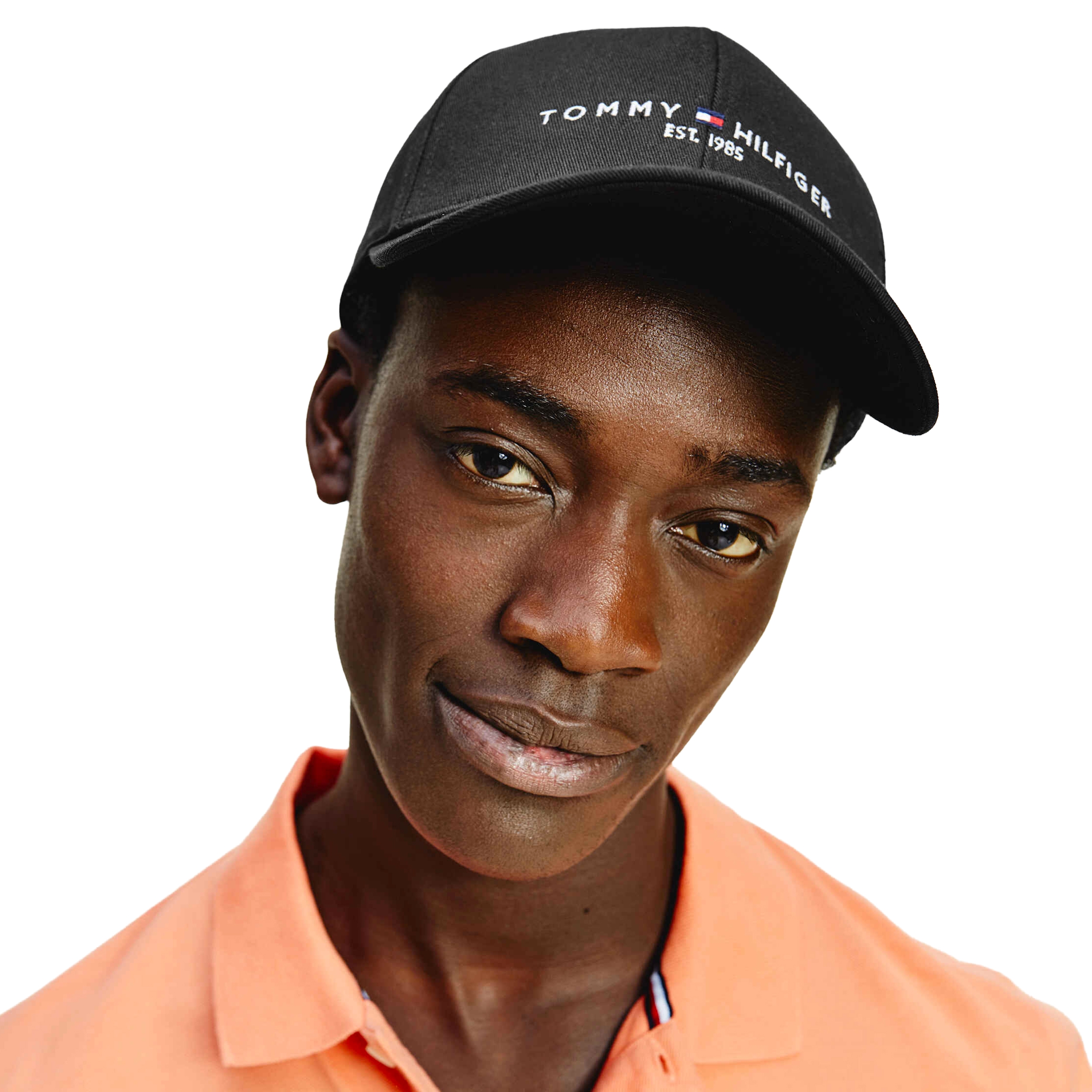 Șapcă neagră Tommy Hilfiger Established - 2