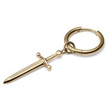 Men's Gold Hoop Earrings