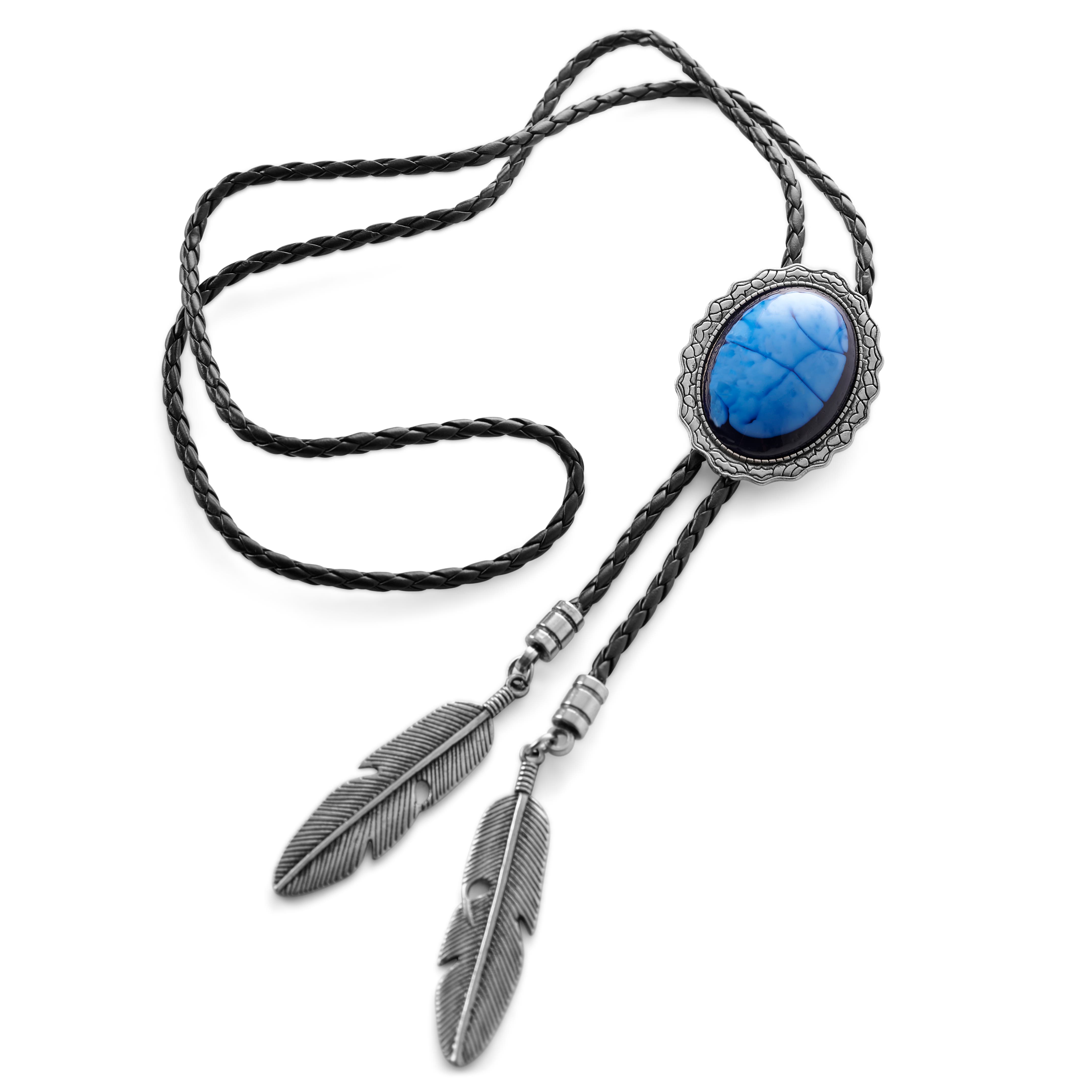 Cravates Bolo Pour Homme - Lot De 2, En Cuir Avec Pendentif Cigale, Style Vintage Réglable