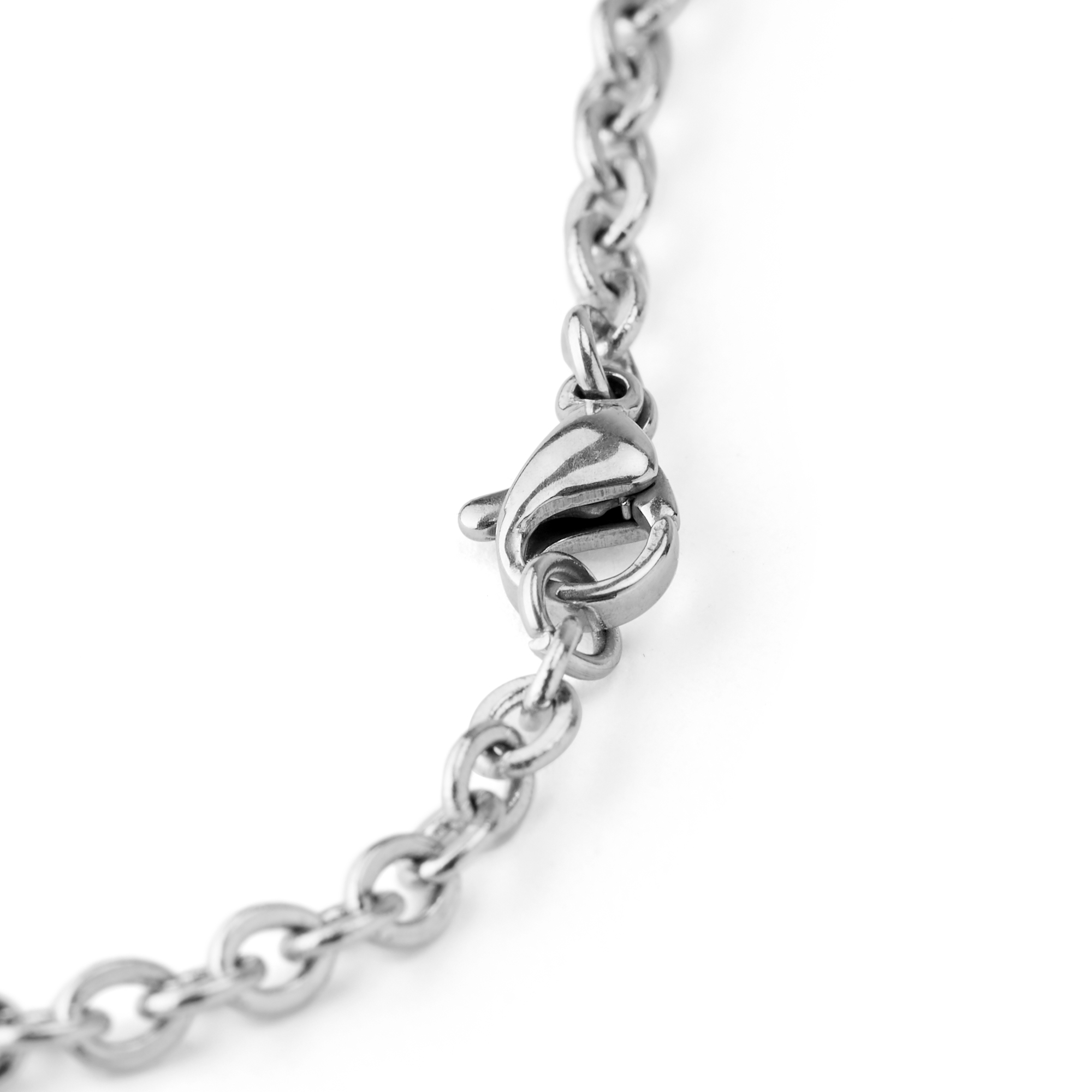 Collar de cruz dorada con halo - 6